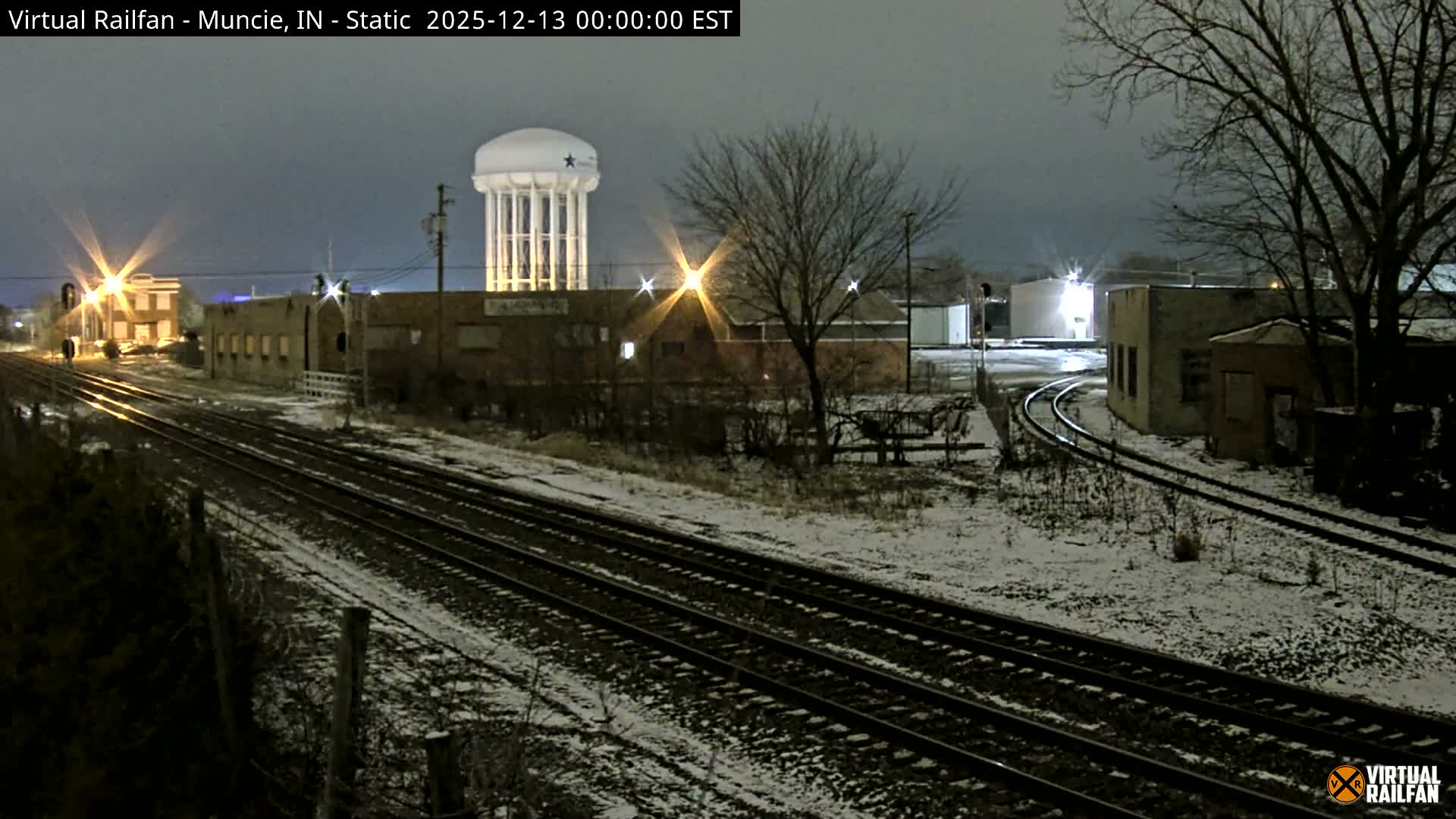 Muncie Railroad Crossing & Industry Area Live Cam - Muncie, Delaware, Indiana, USA