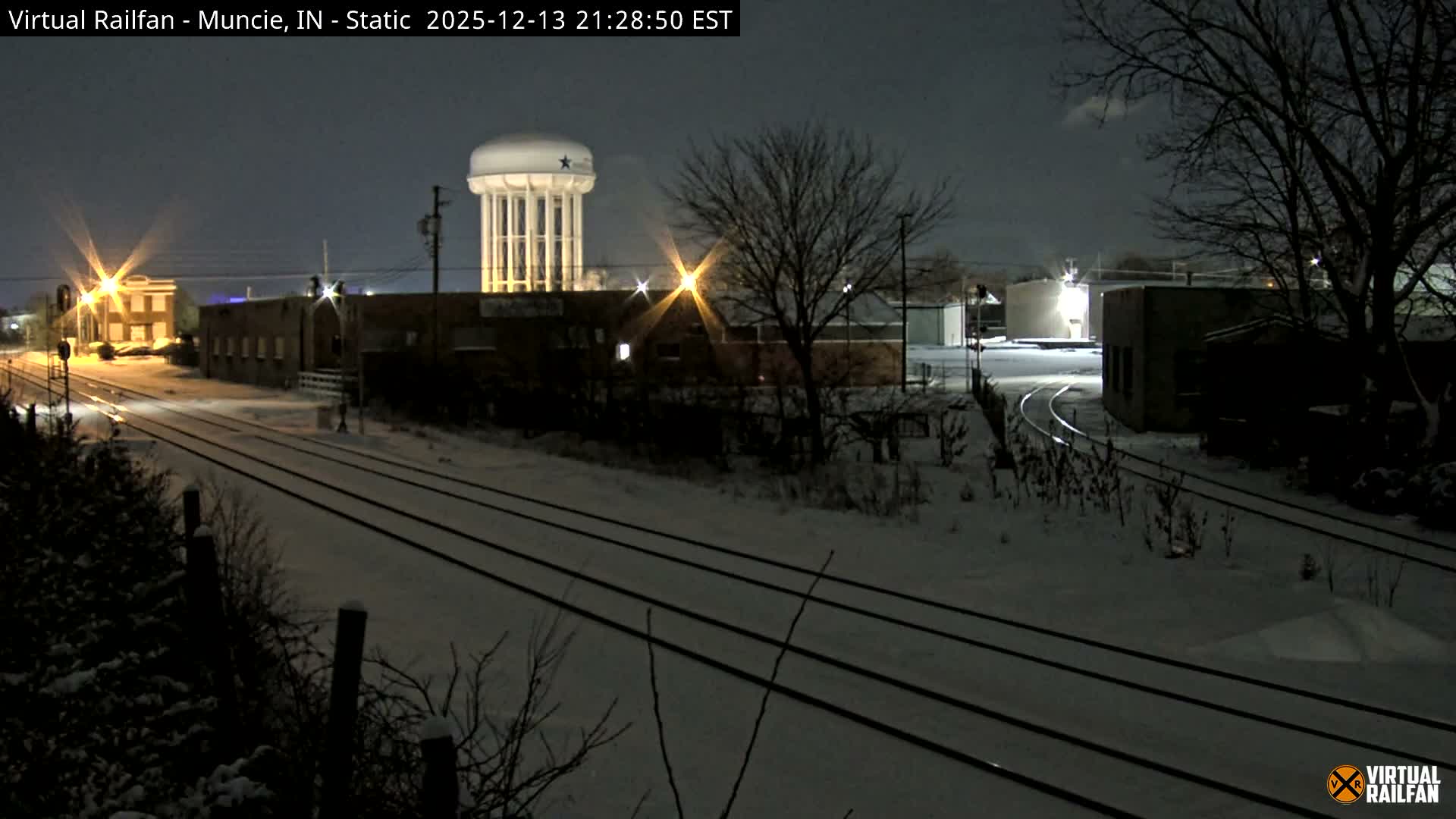 Muncie Railroad Crossing & Industry Area Live Cam - Muncie, Delaware, Indiana, USA