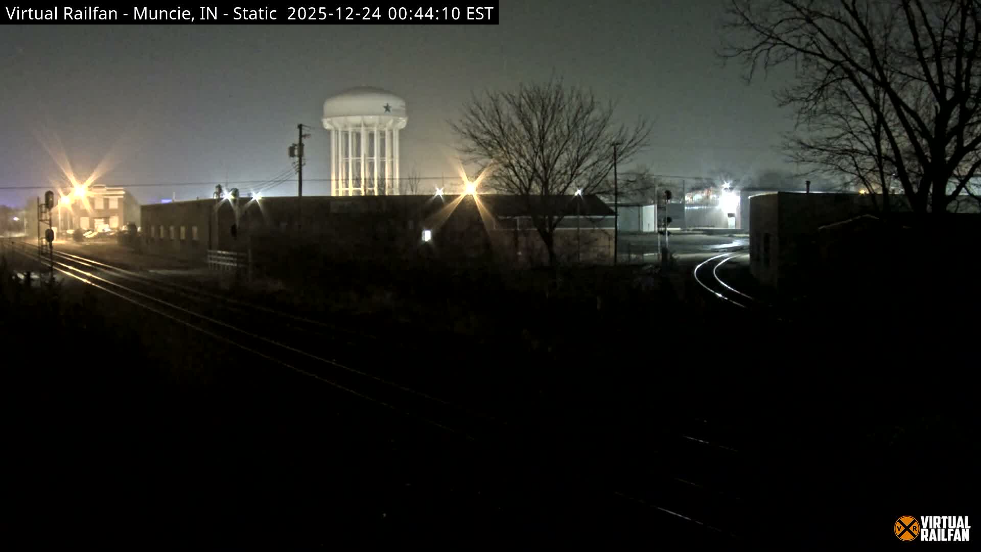 Muncie Railroad Crossing & Industry Area Live Cam - Muncie, Delaware, Indiana, USA