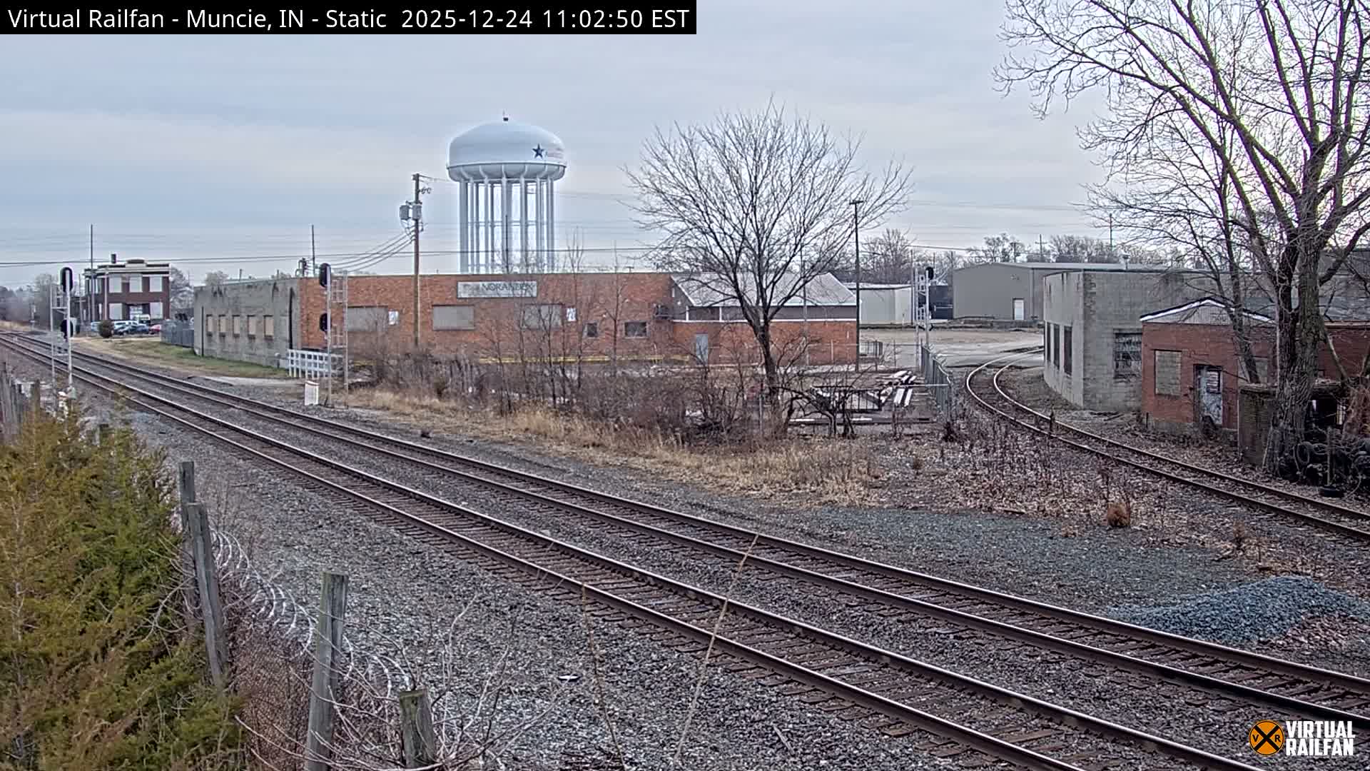 Muncie Railroad Crossing & Industry Area Live Cam - Muncie, Delaware, Indiana, USA