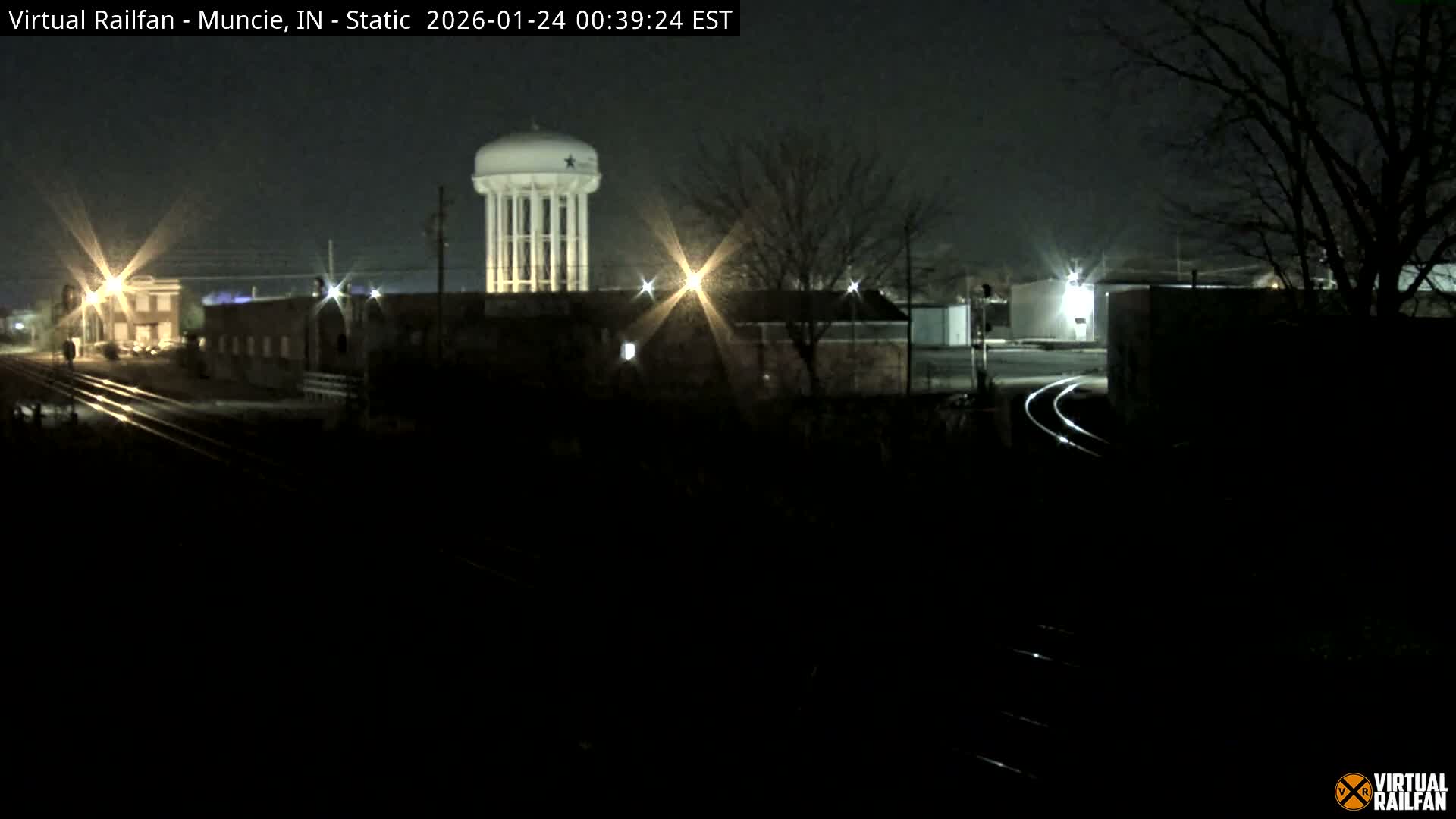 Muncie Railroad Crossing & Industry Area Live Cam - Muncie, Delaware, Indiana, USA