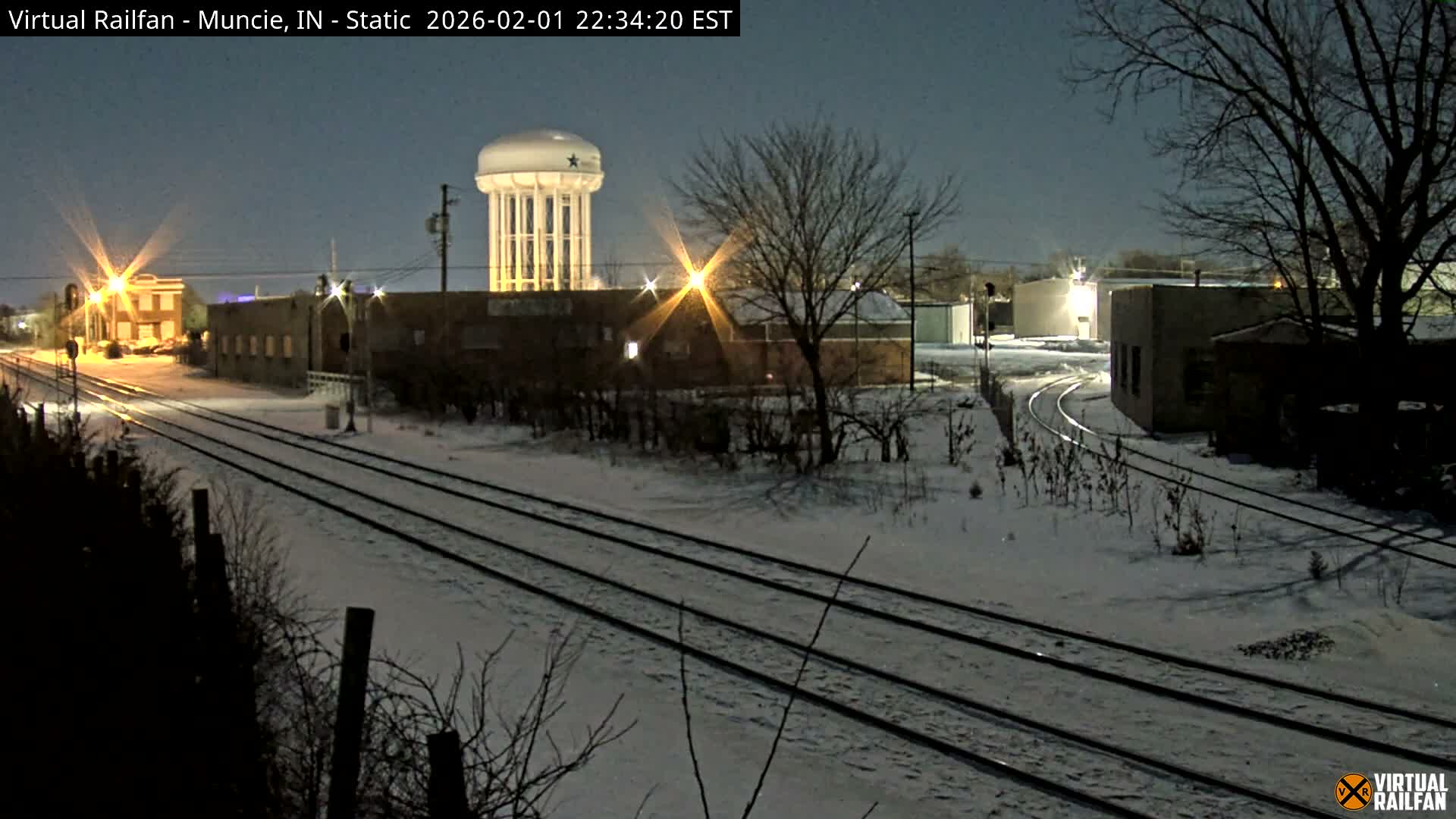 Muncie Railroad Crossing & Industry Area Live Cam - Muncie, Delaware, Indiana, USA