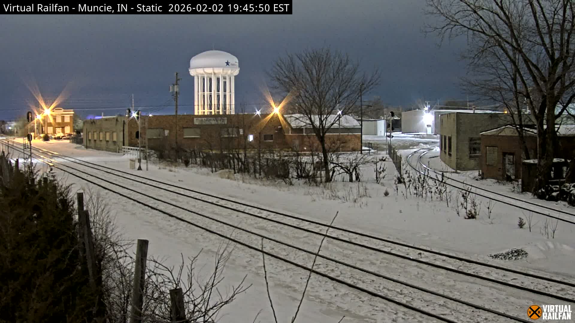 Muncie Railroad Crossing & Industry Area Live Cam - Muncie, Delaware, Indiana, USA