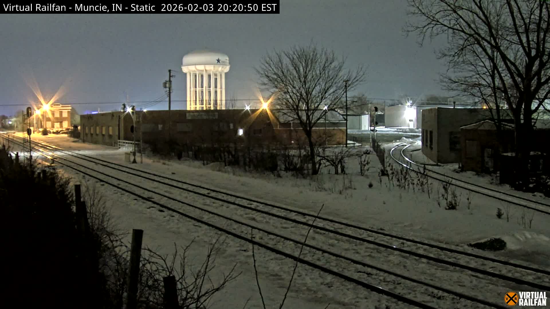 Muncie Railroad Crossing & Industry Area Live Cam - Muncie, Delaware, Indiana, USA