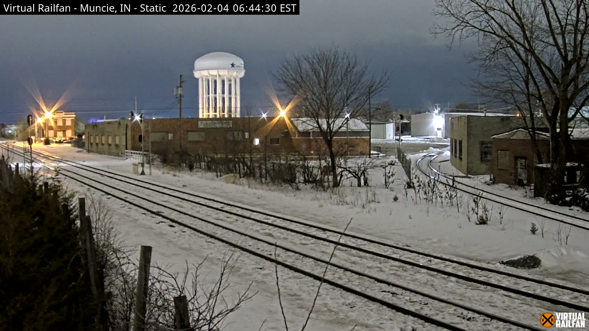 Muncie Railroad Crossing & Industry Area Live Cam - Muncie, Delaware, Indiana, USA