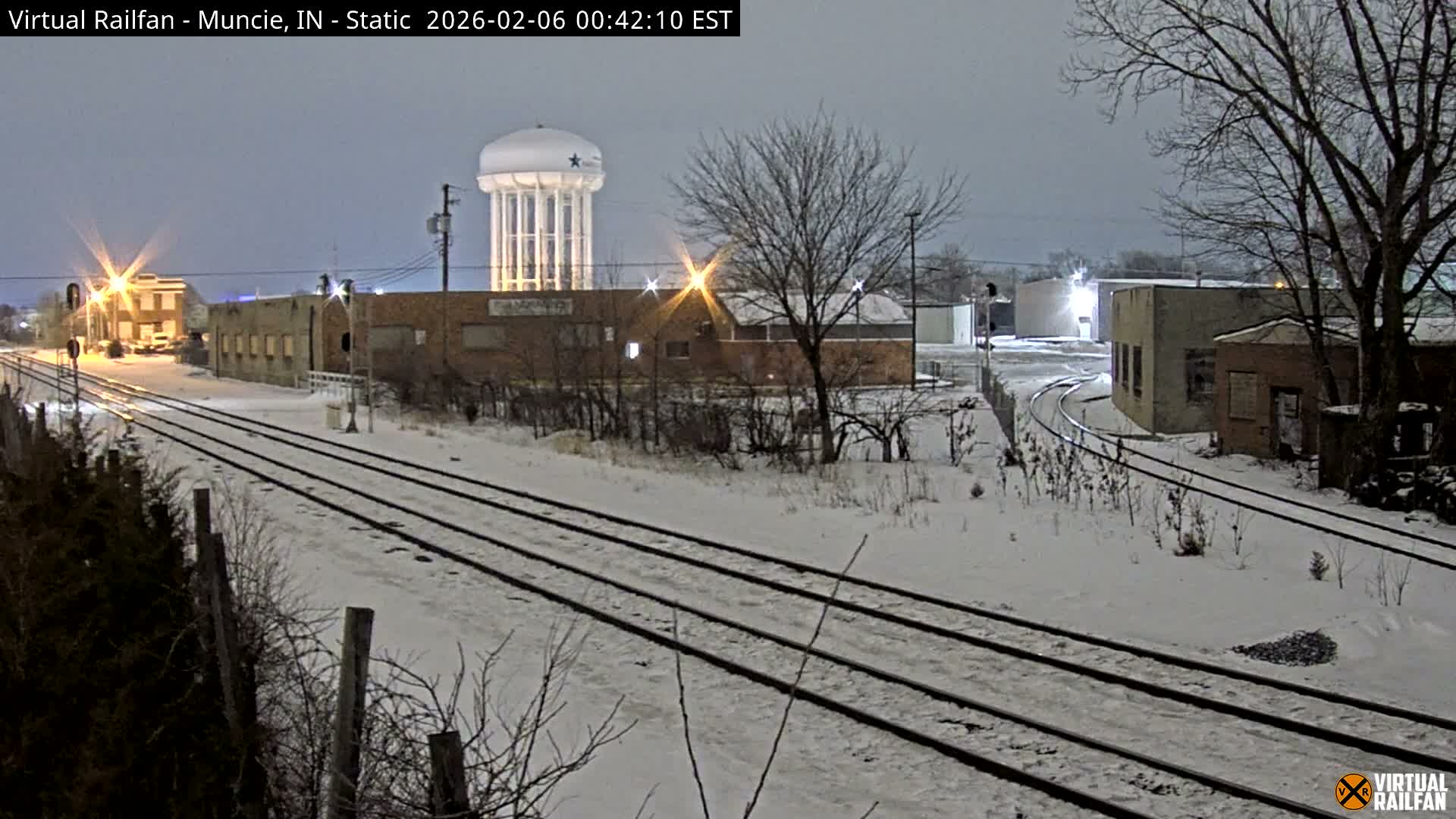 Muncie Railroad Crossing & Industry Area Live Cam - Muncie, Delaware, Indiana, USA