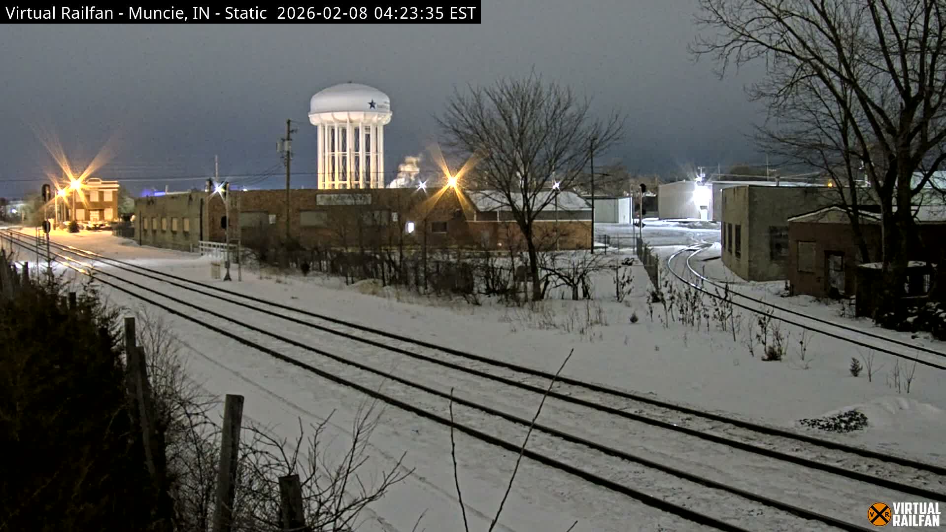 Muncie Railroad Crossing & Industry Area Live Cam - Muncie, Delaware, Indiana, USA