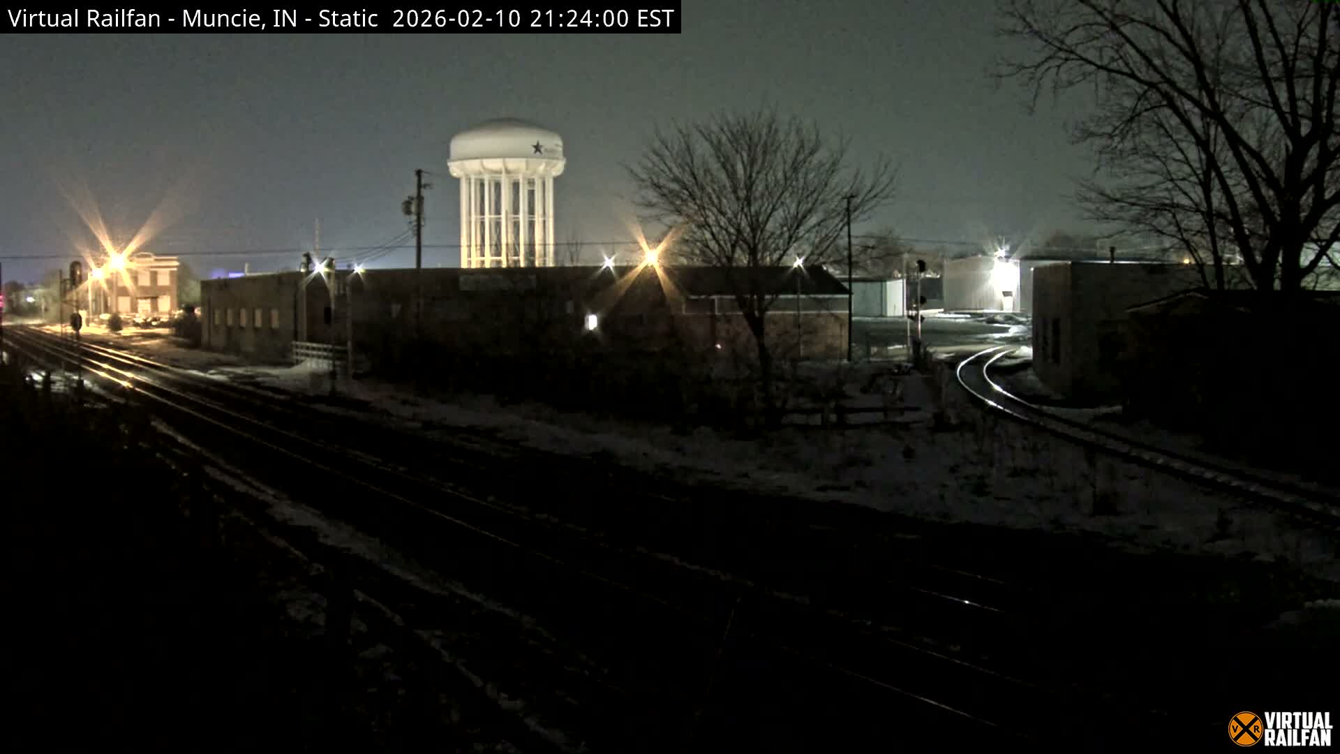 Muncie Railroad Crossing & Industry Area Live Cam - Muncie, Delaware, Indiana, USA