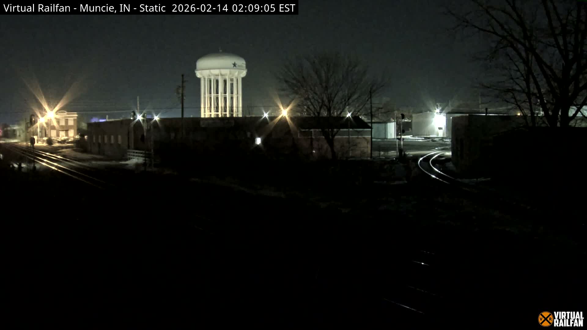 Muncie Railroad Crossing & Industry Area Live Cam - Muncie, Delaware, Indiana, USA