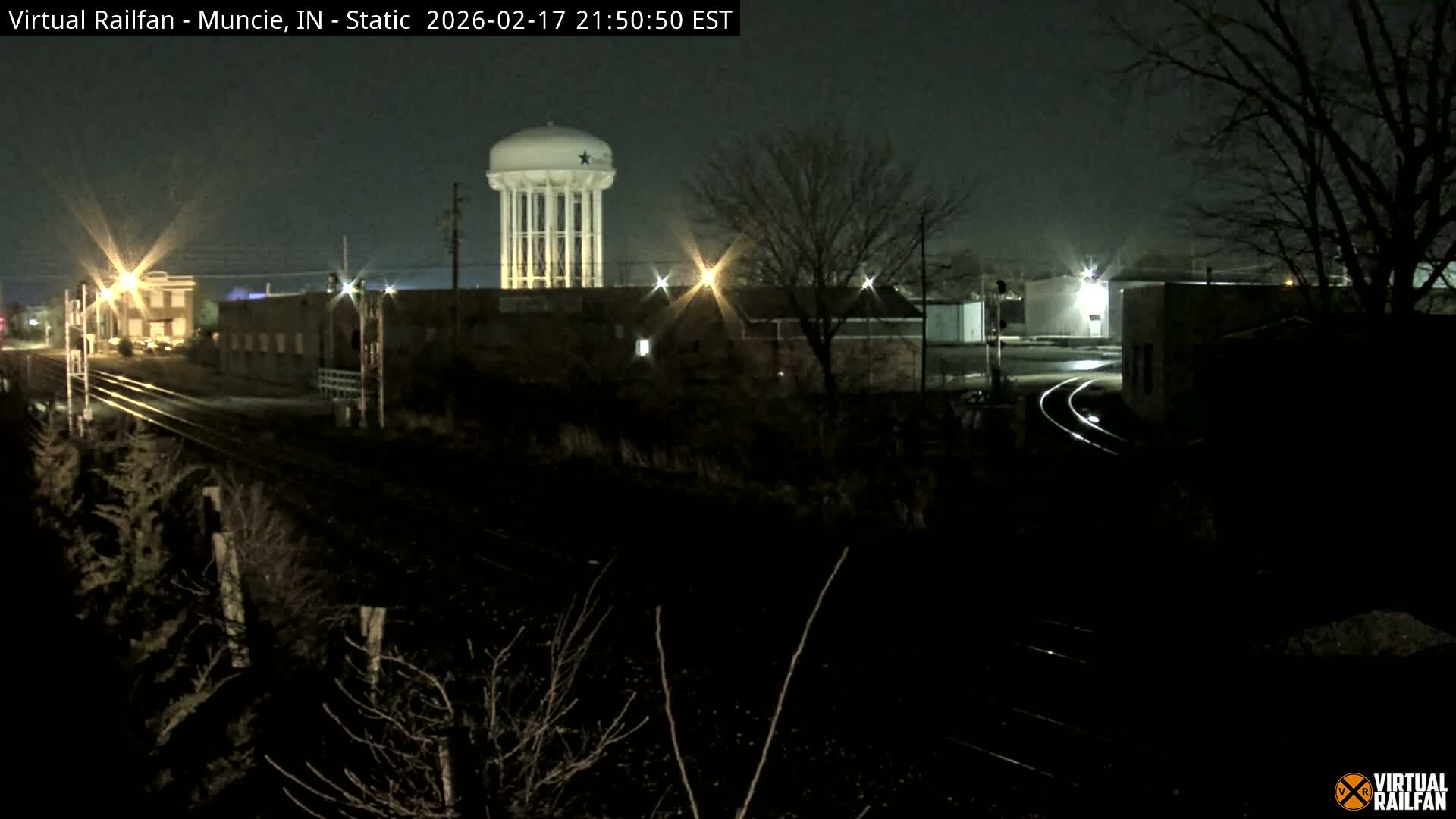 Muncie Railroad Crossing & Industry Area Live Cam - Muncie, Delaware, Indiana, USA