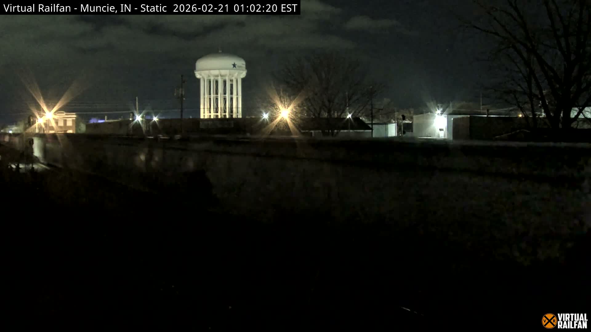Muncie Railroad Crossing & Industry Area Live Cam - Muncie, Delaware, Indiana, USA