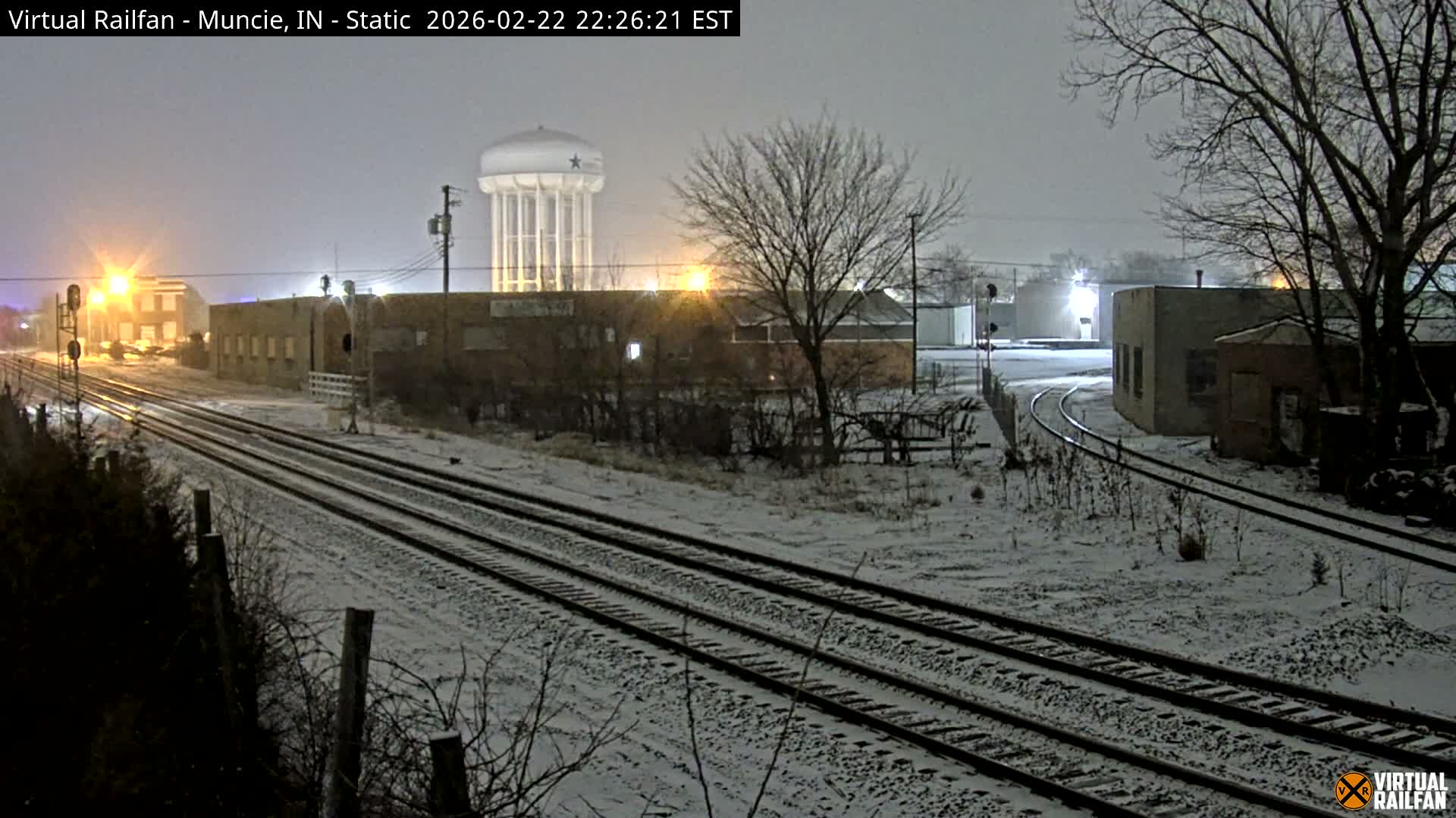 Muncie Railroad Crossing & Industry Area Live Cam - Muncie, Delaware, Indiana, USA