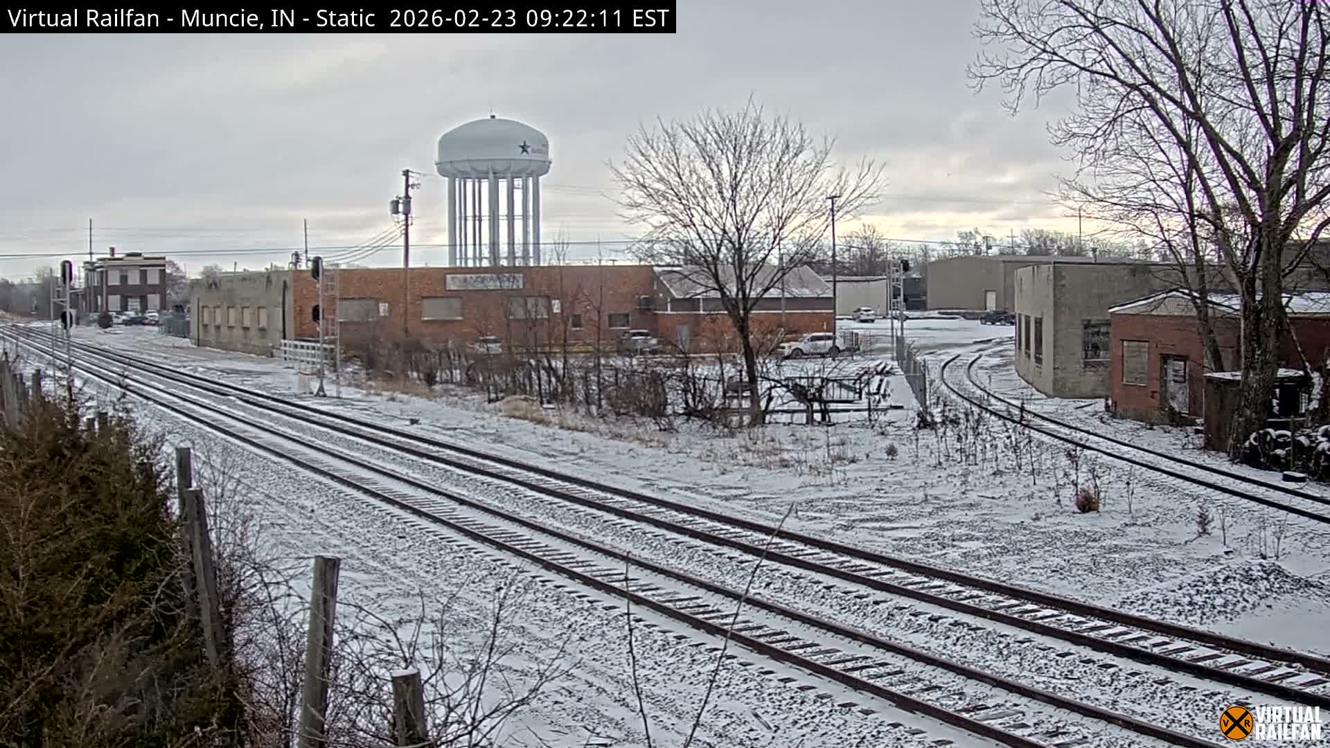 Muncie Railroad Crossing & Industry Area Live Cam - Muncie, Delaware, Indiana, USA