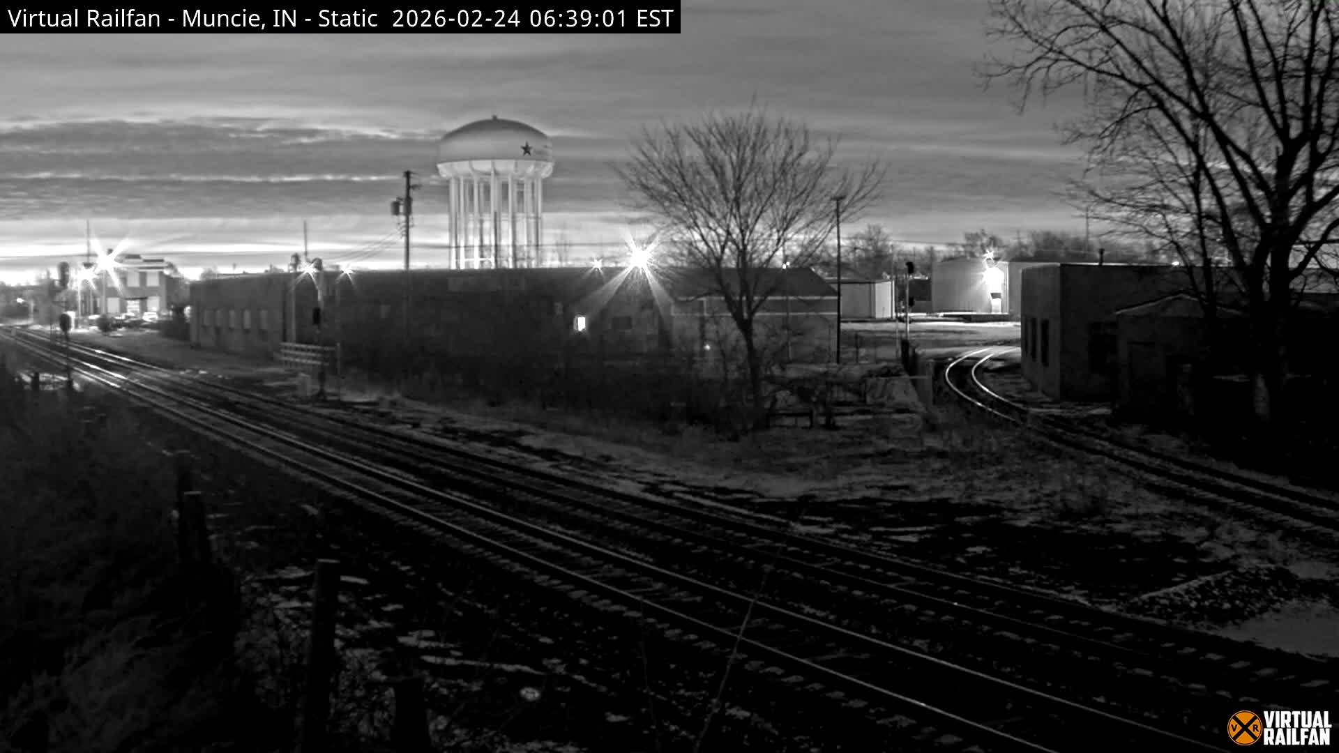 Muncie Railroad Crossing & Industry Area Live Cam - Muncie, Delaware, Indiana, USA