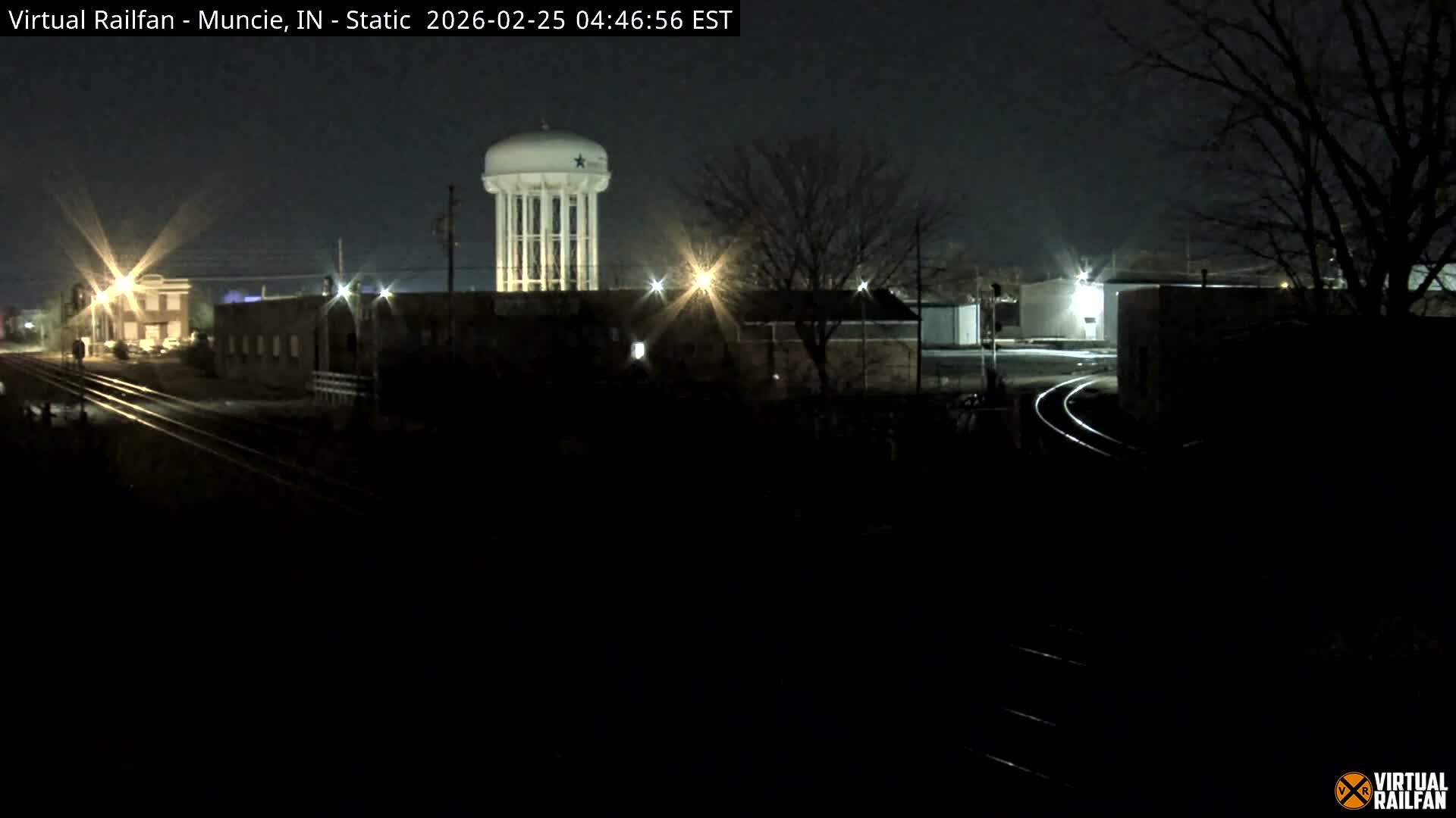 Muncie Railroad Crossing & Industry Area Live Cam - Muncie, Delaware, Indiana, USA
