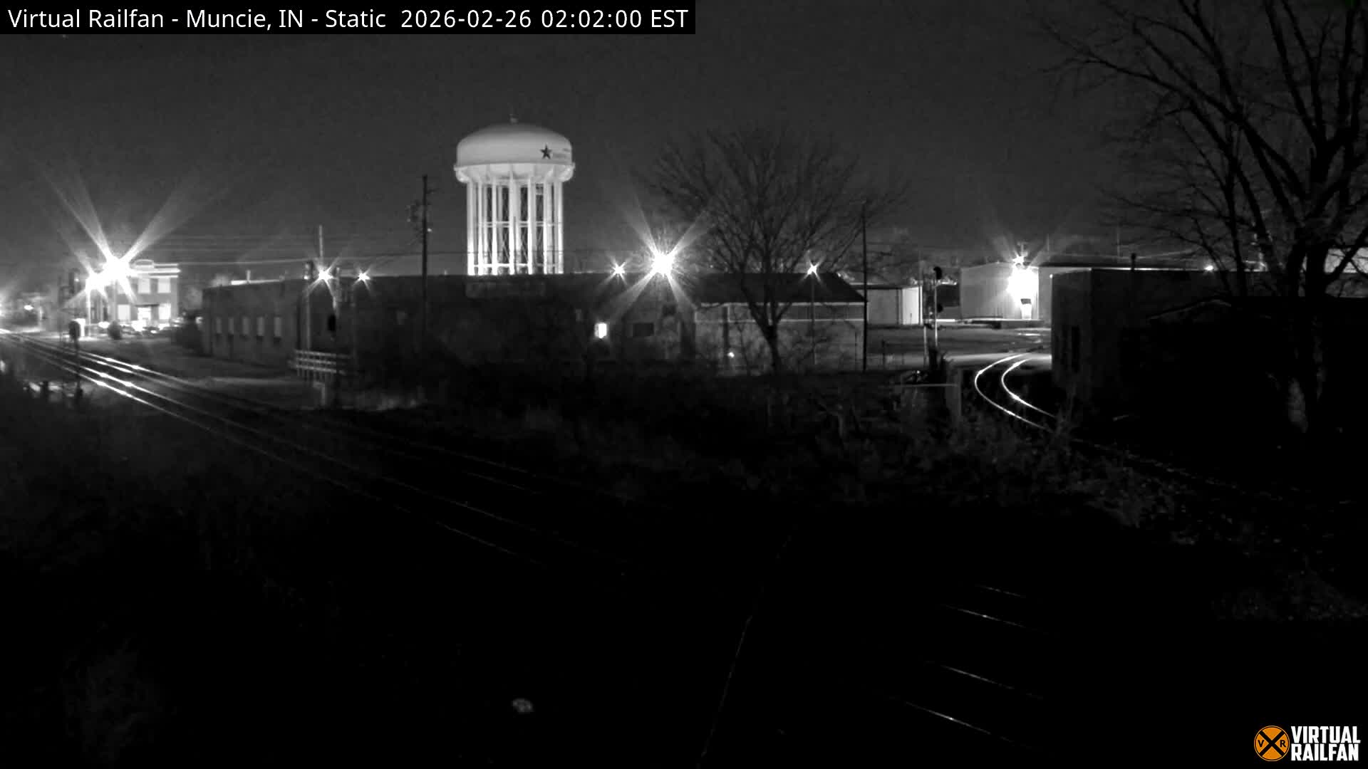 Muncie Railroad Crossing & Industry Area Live Cam - Muncie, Delaware, Indiana, USA