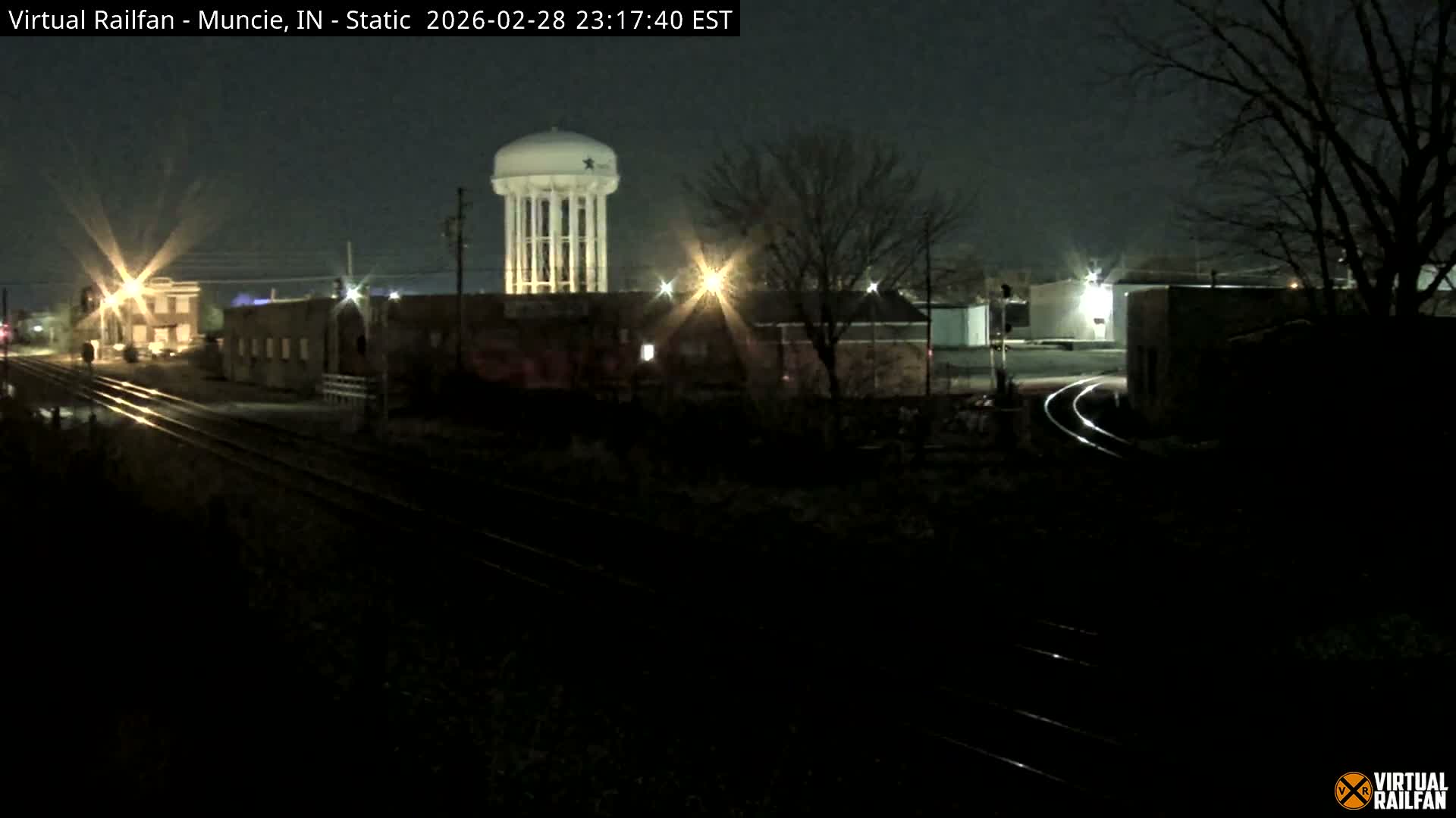 Muncie Railroad Crossing & Industry Area Live Cam - Muncie, Delaware, Indiana, USA