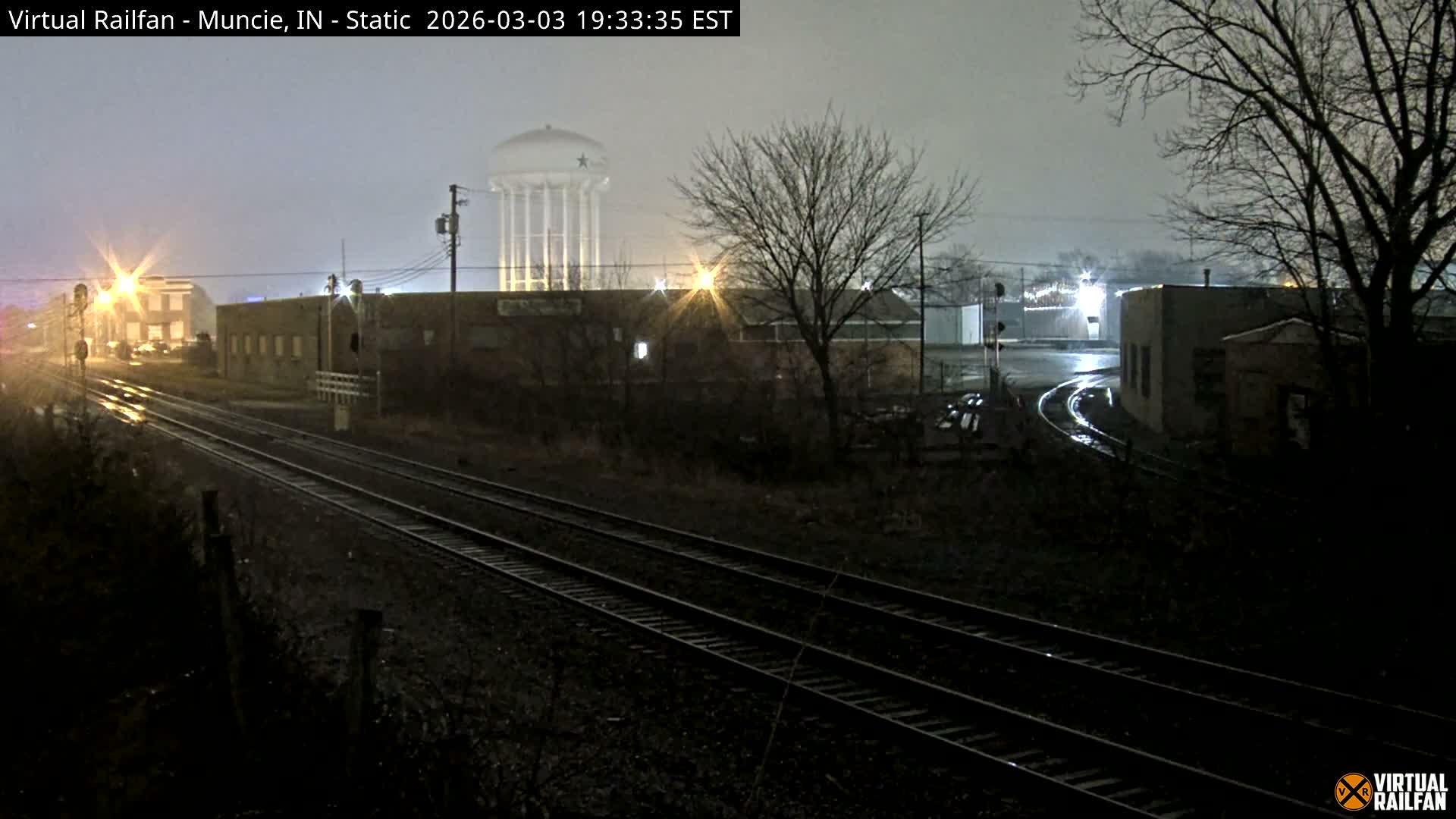 Muncie Railroad Crossing & Industry Area Live Cam - Muncie, Delaware, Indiana, USA
