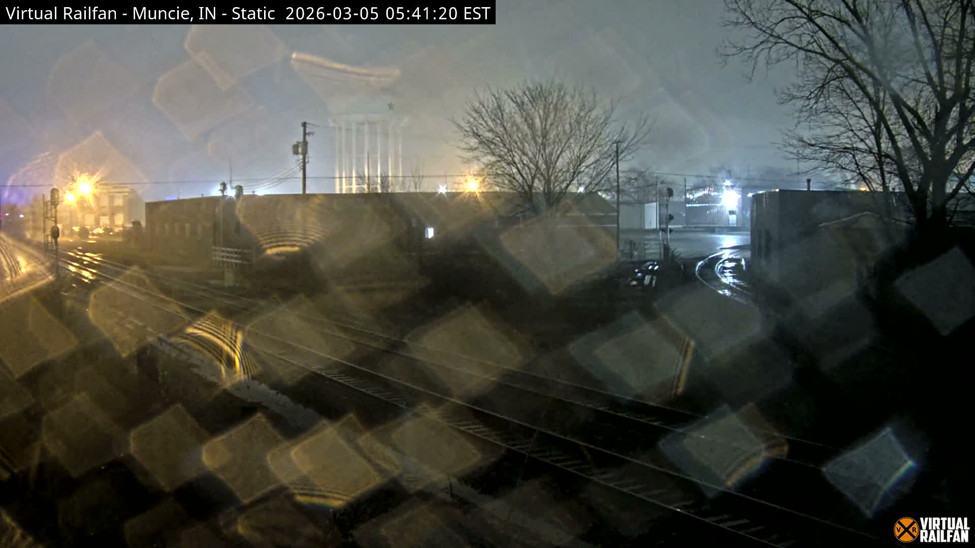 Muncie Railroad Crossing & Industry Area Live Cam - Muncie, Delaware, Indiana, USA