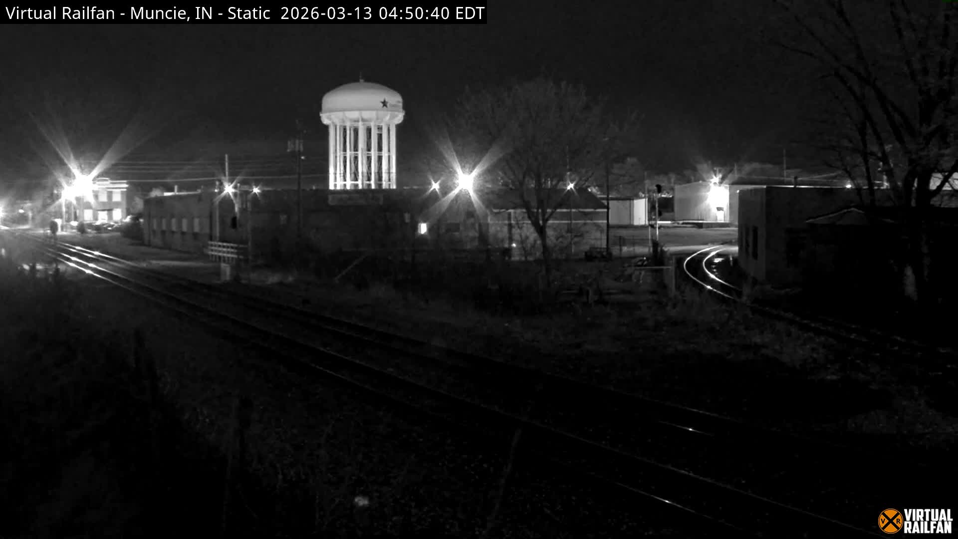 Muncie Railroad Crossing & Industry Area Live Cam - Muncie, Delaware, Indiana, USA
