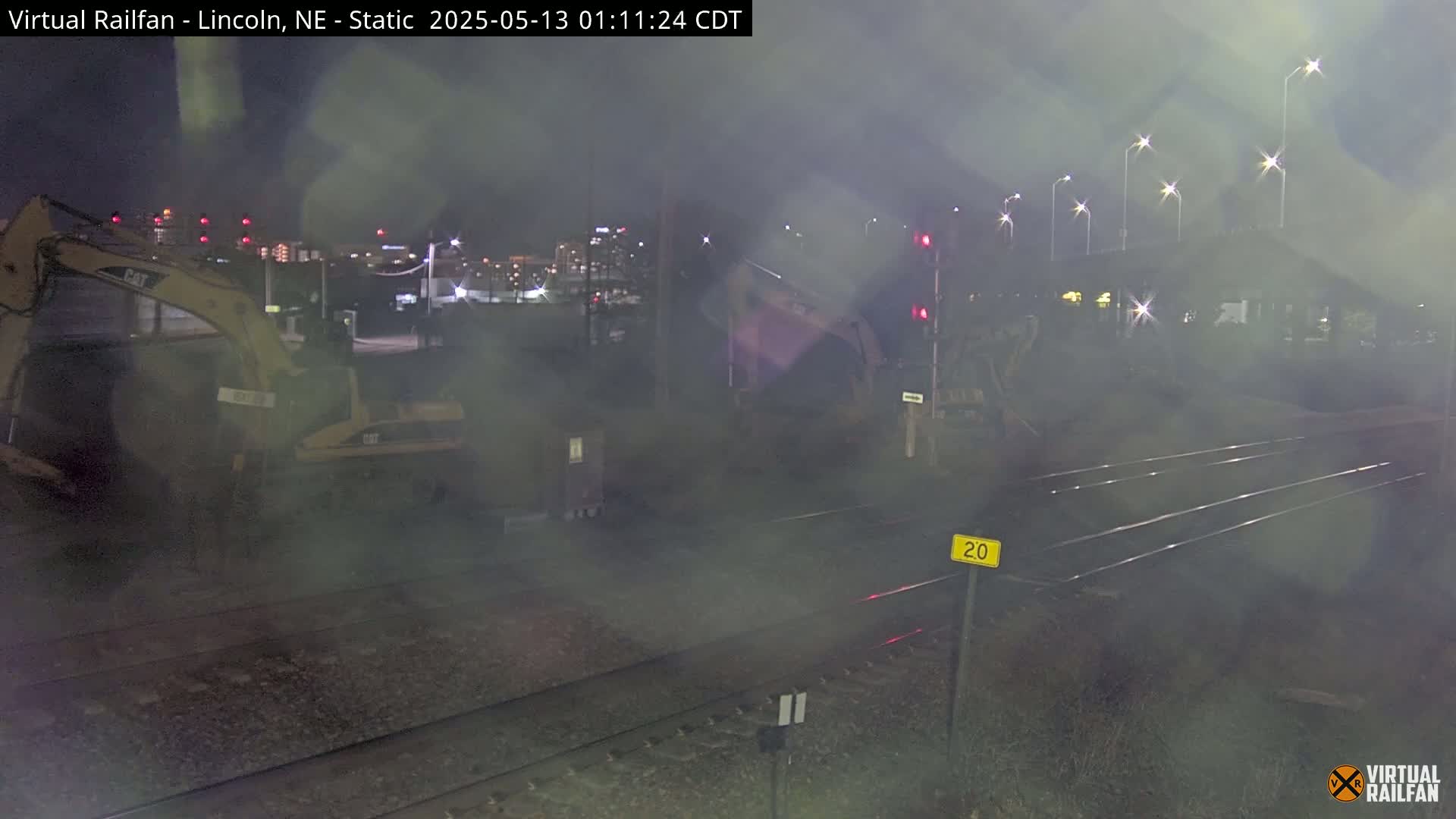 Lincoln Railroad Junction Live Cam - Lincoln, Lancaster,Nebraska, USA 