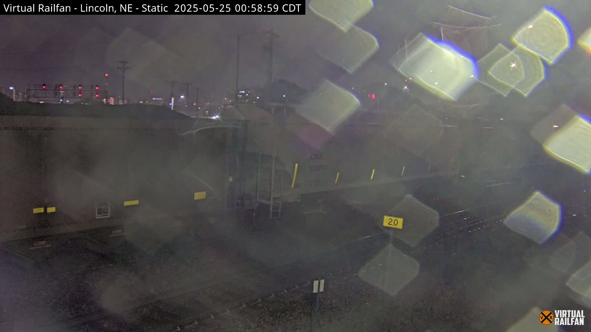 Lincoln Railroad Junction Live Cam - Lincoln, Lancaster,Nebraska, USA 