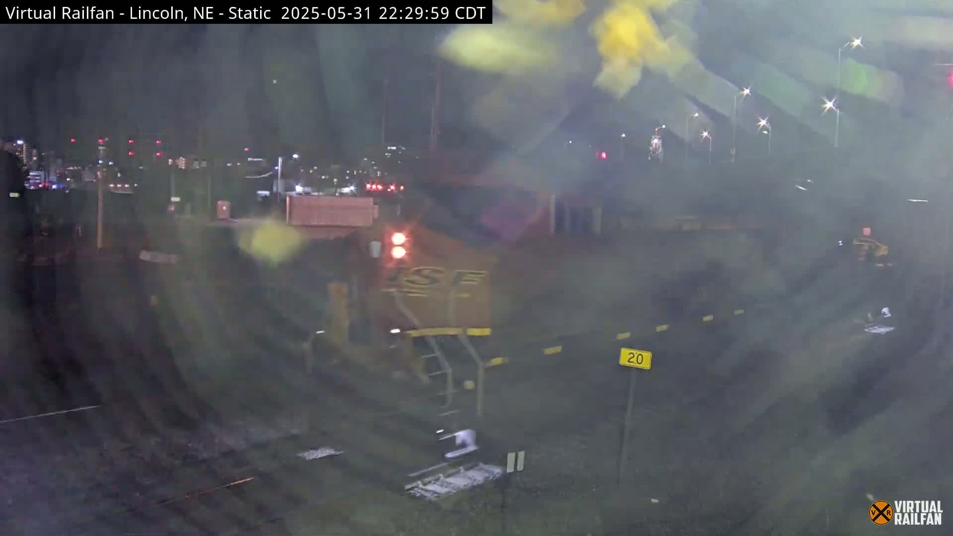 Lincoln Railroad Junction Live Cam - Lincoln, Lancaster,Nebraska, USA 