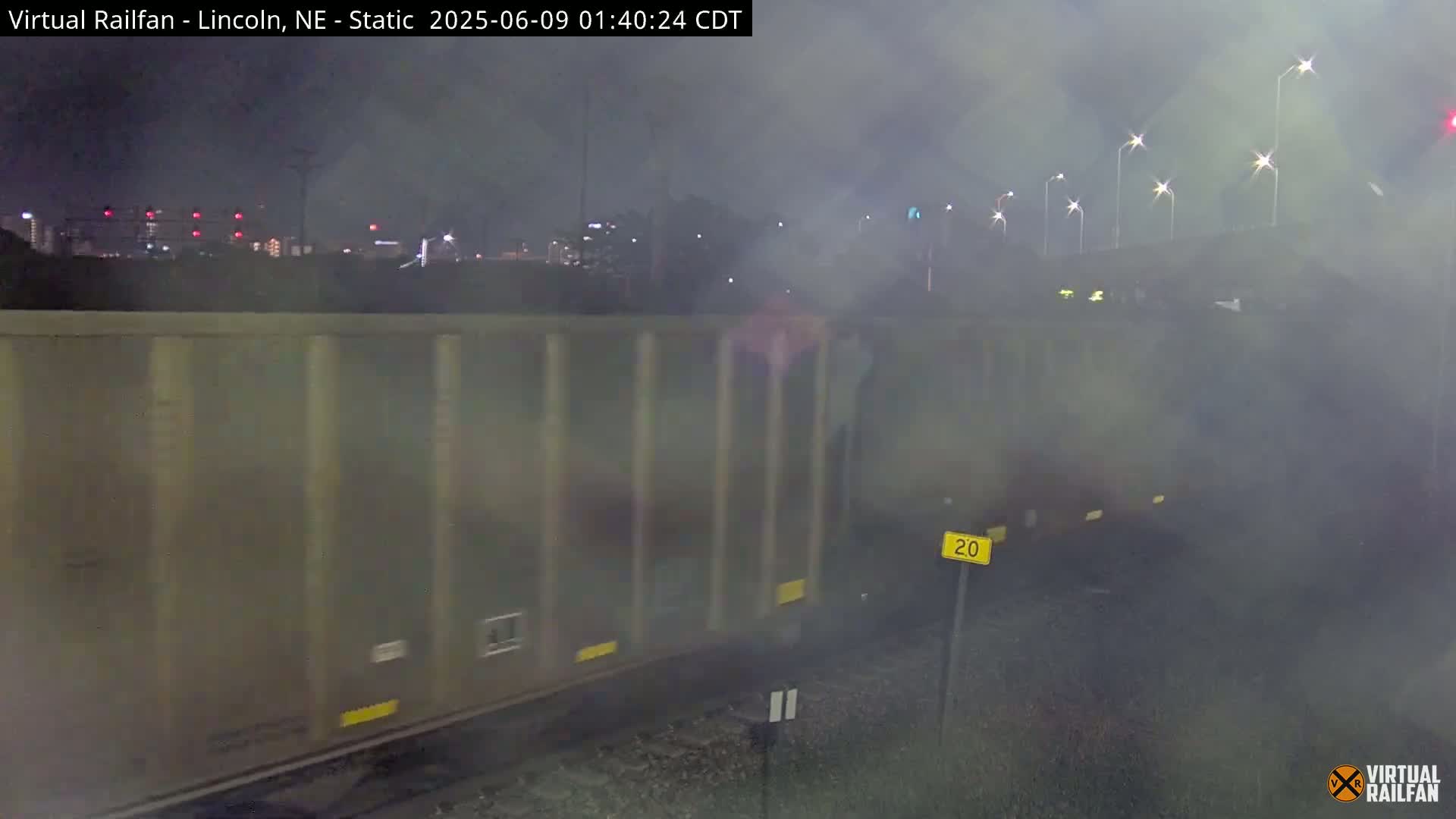 Lincoln Railroad Junction Live Cam - Lincoln, Lancaster,Nebraska, USA 