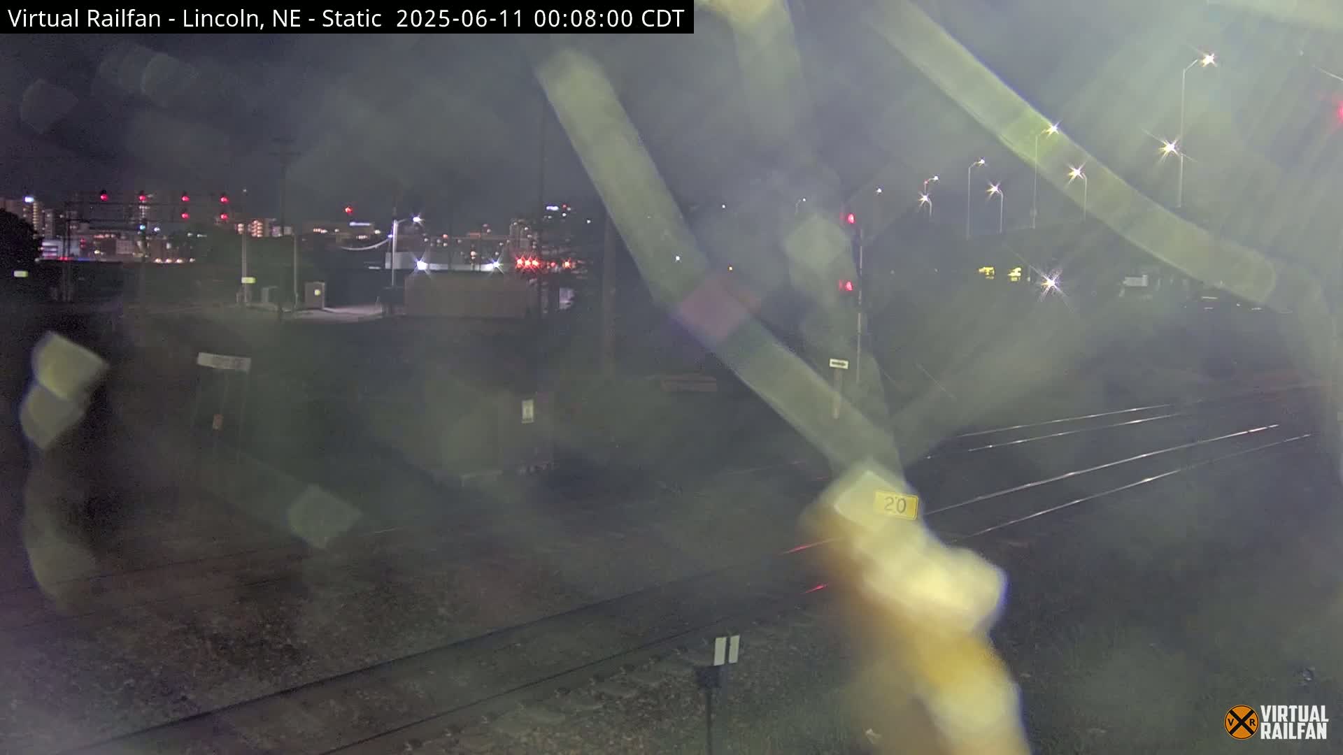 Lincoln Railroad Junction Live Cam - Lincoln, Lancaster,Nebraska, USA 
