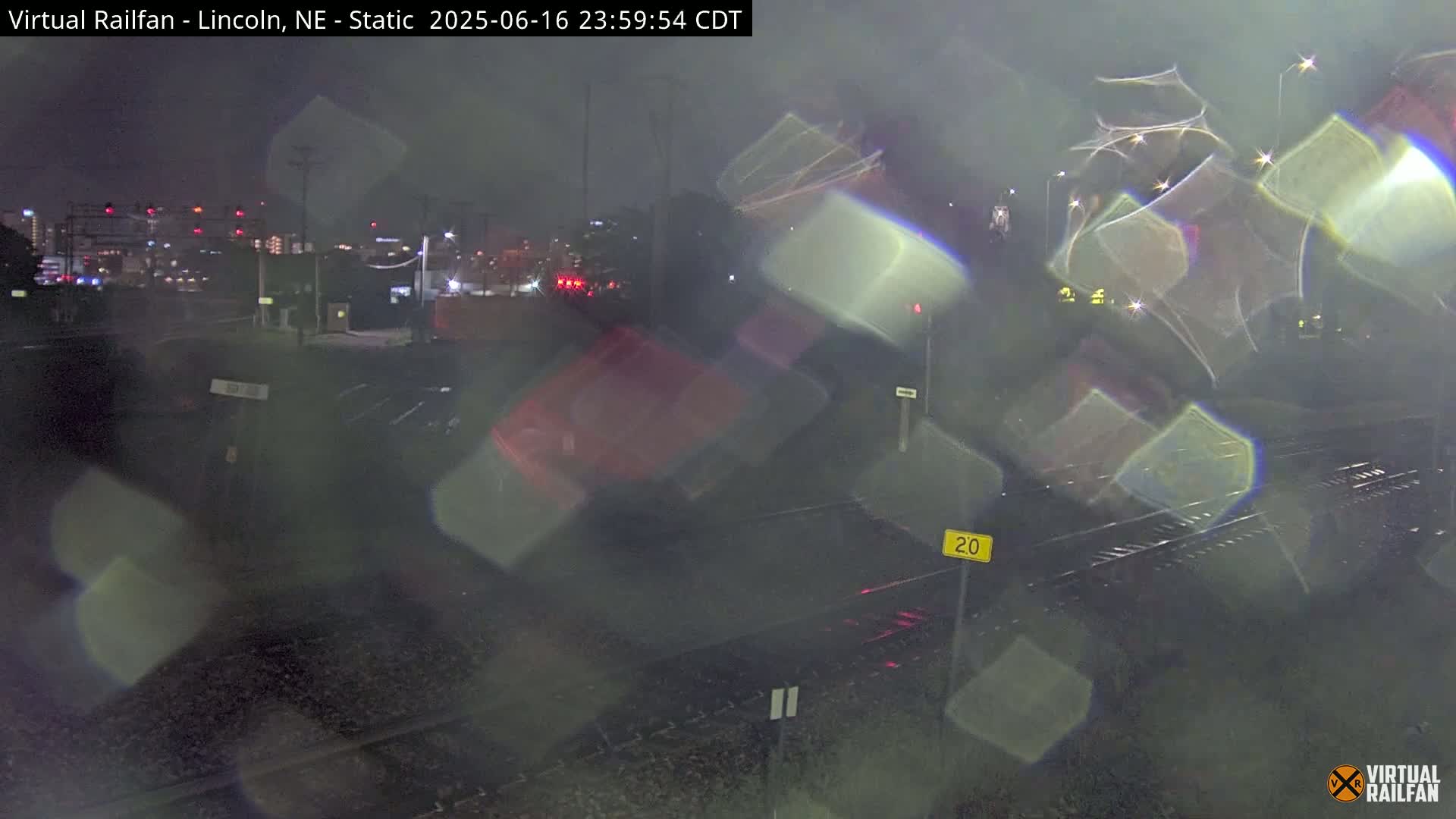 Lincoln Railroad Junction Live Cam - Lincoln, Lancaster,Nebraska, USA 