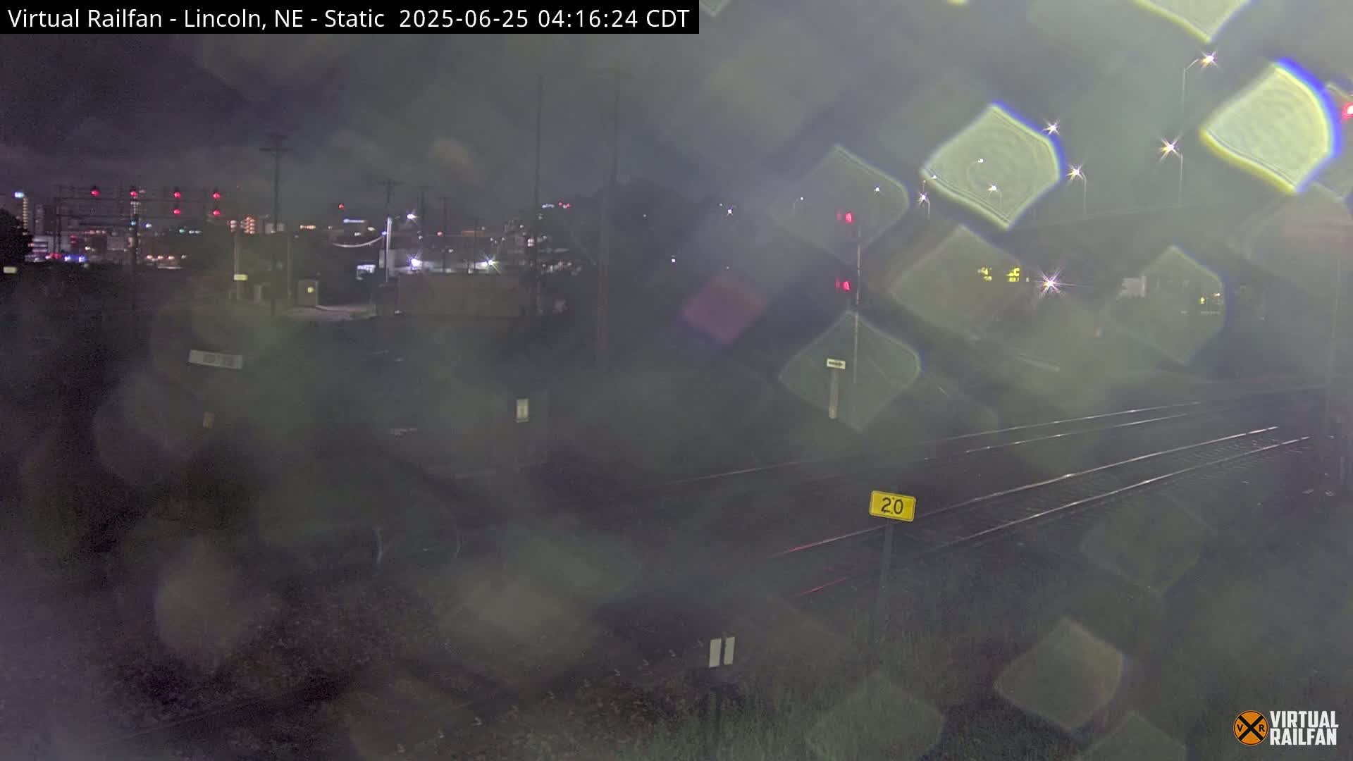 Lincoln Railroad Junction Live Cam - Lincoln, Lancaster,Nebraska, USA 