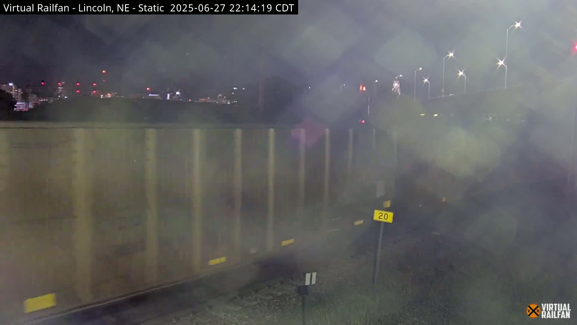 Lincoln Railroad Junction Live Cam - Lincoln, Lancaster,Nebraska, USA 