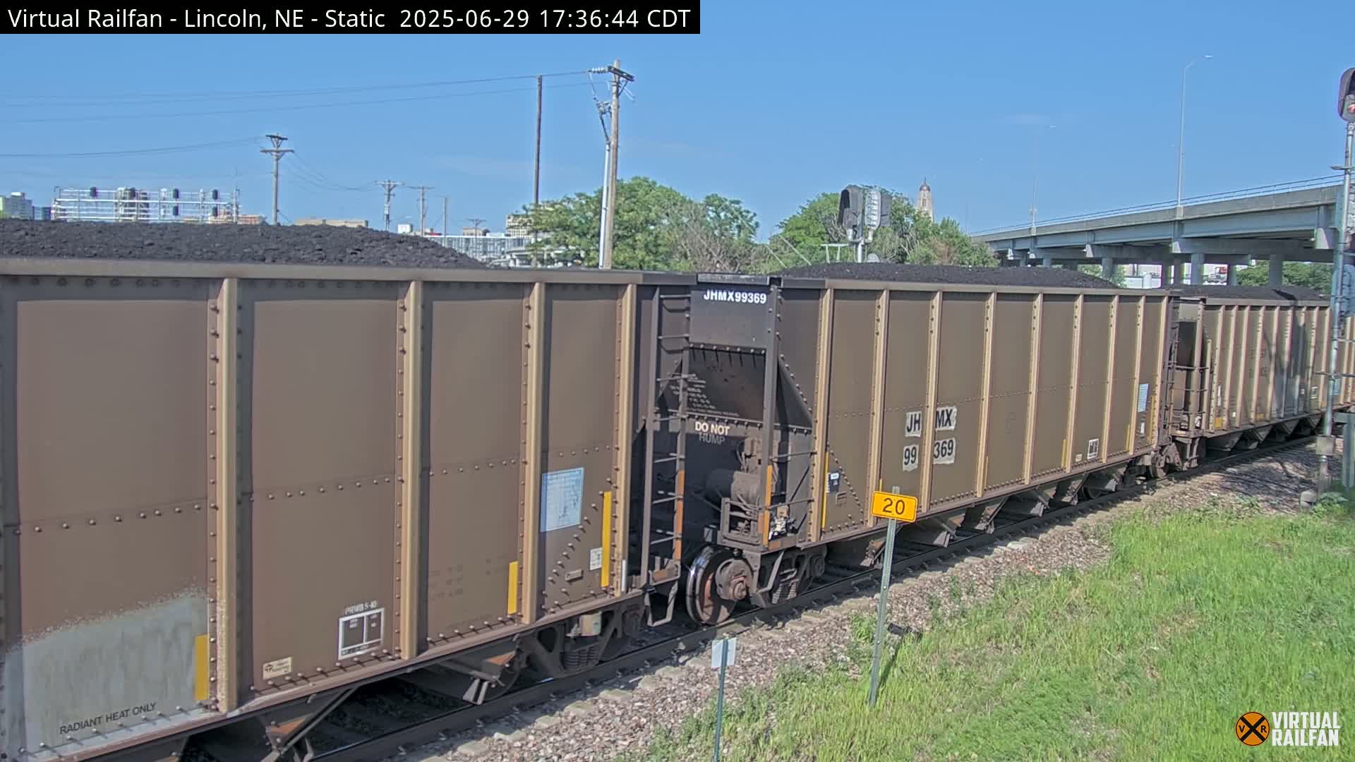 Lincoln Railroad Junction Live Cam - Lincoln, Lancaster,Nebraska, USA 