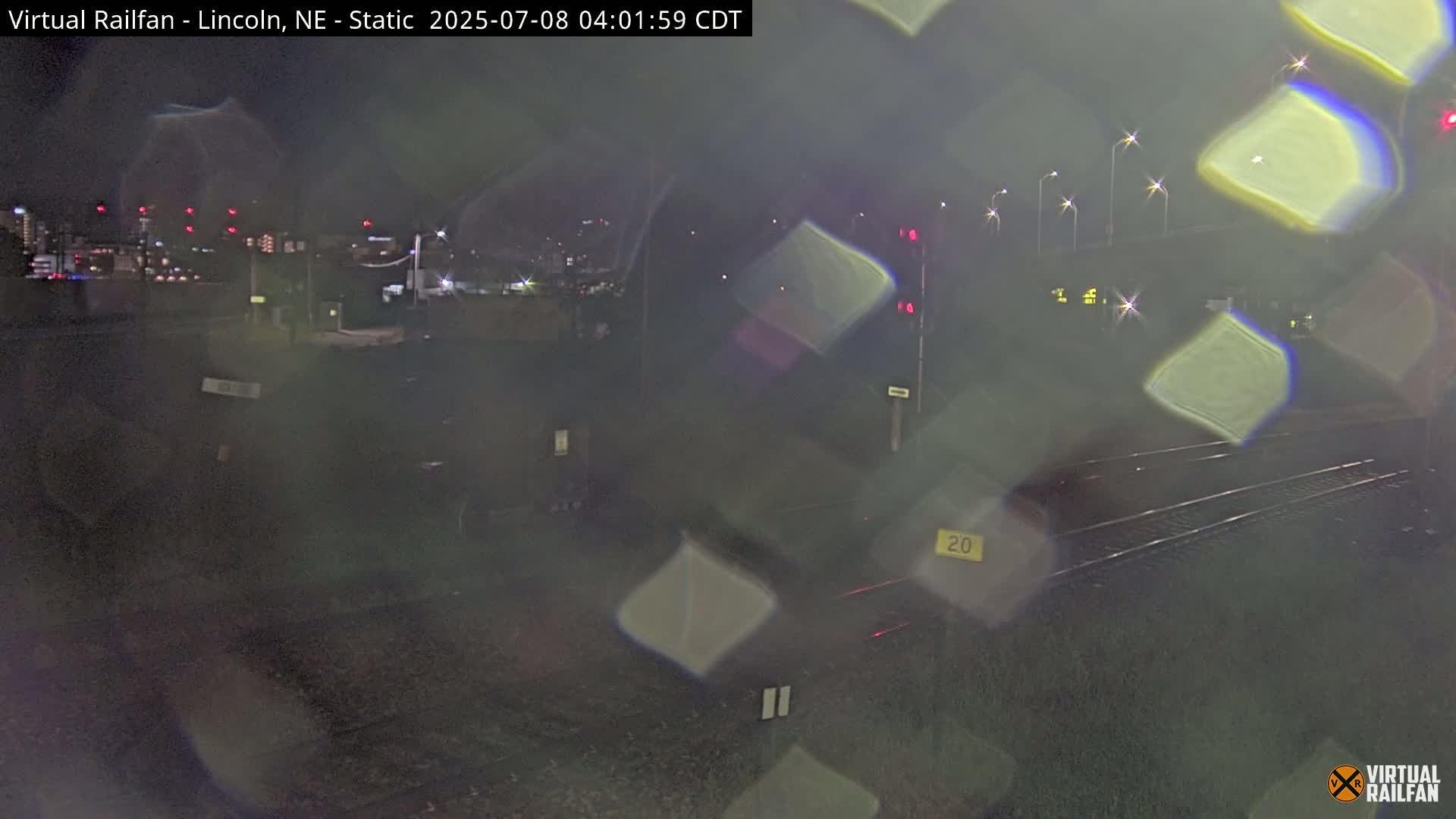 Lincoln Railroad Junction Live Cam - Lincoln, Lancaster,Nebraska, USA 