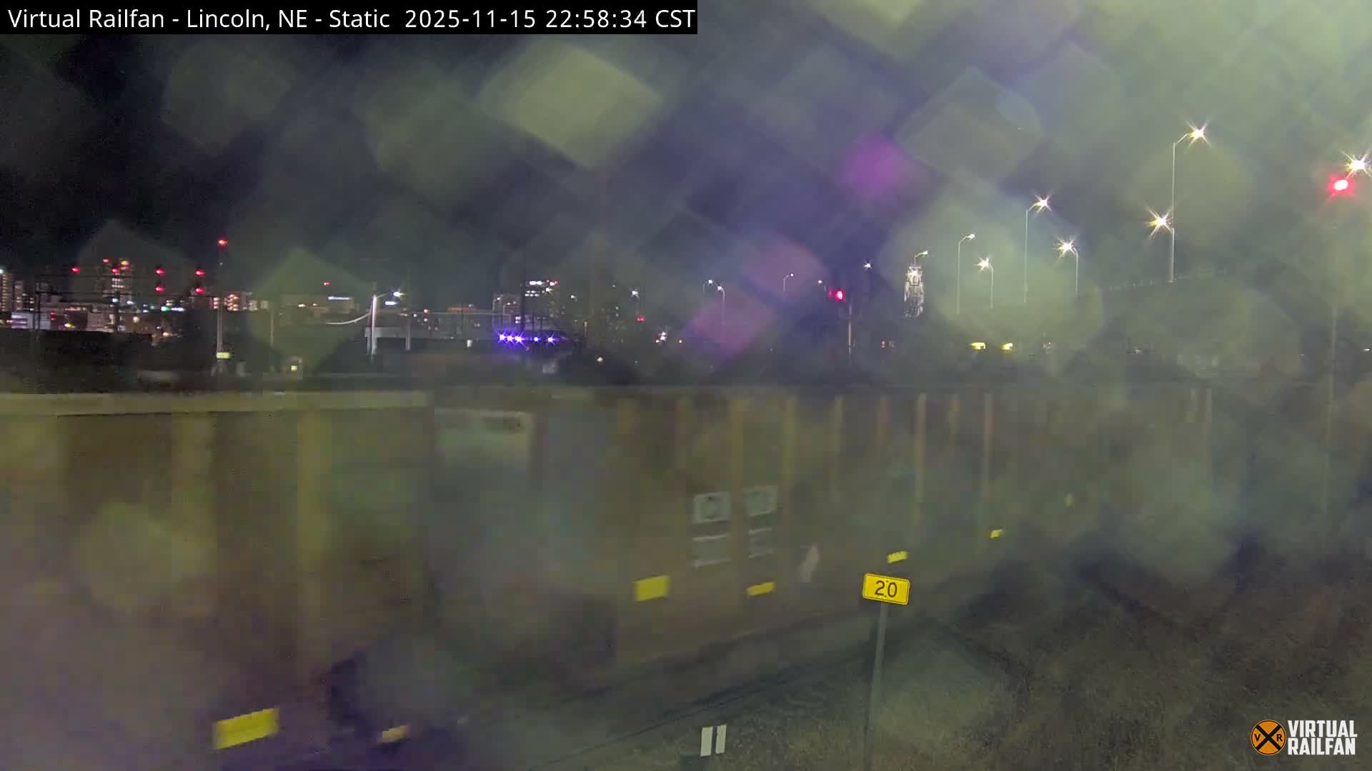 Lincoln Railroad Junction Live Cam - Lincoln, Lancaster,Nebraska, USA 