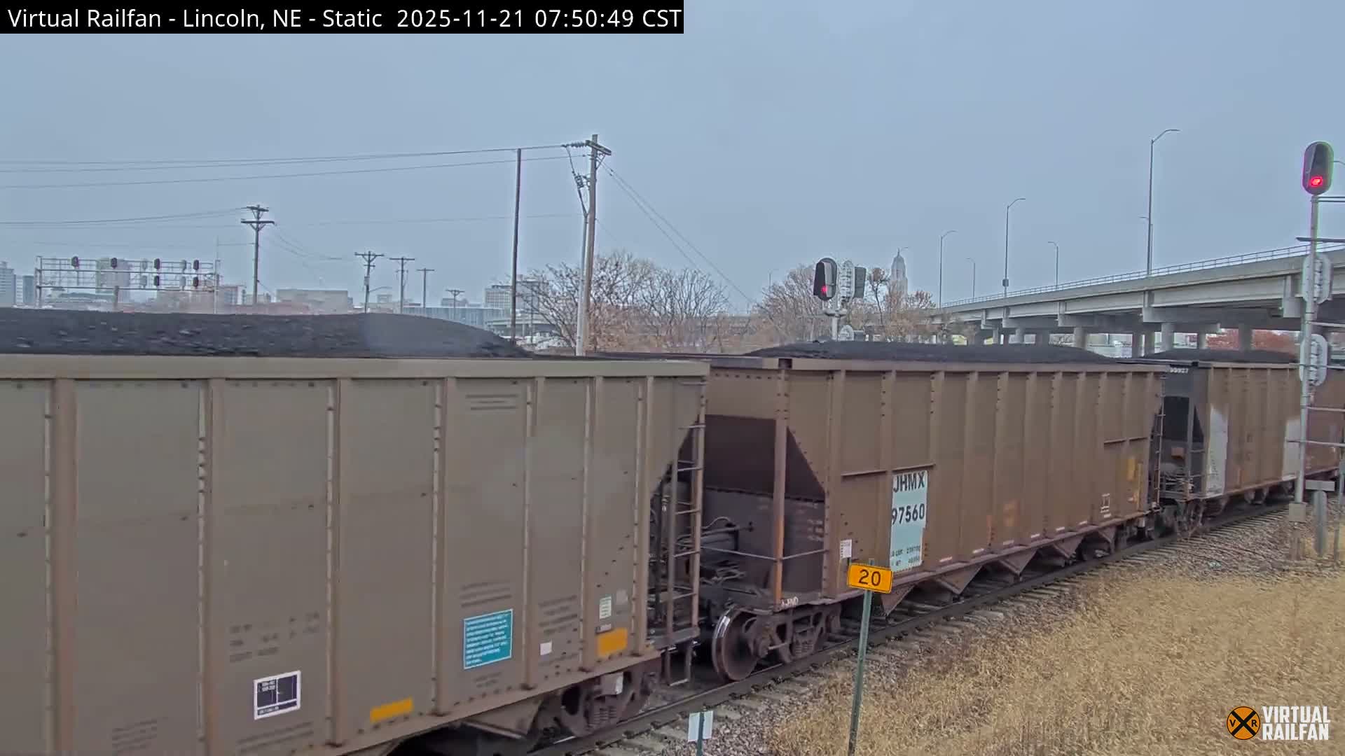 Lincoln Railroad Junction Live Cam - Lincoln, Lancaster,Nebraska, USA 