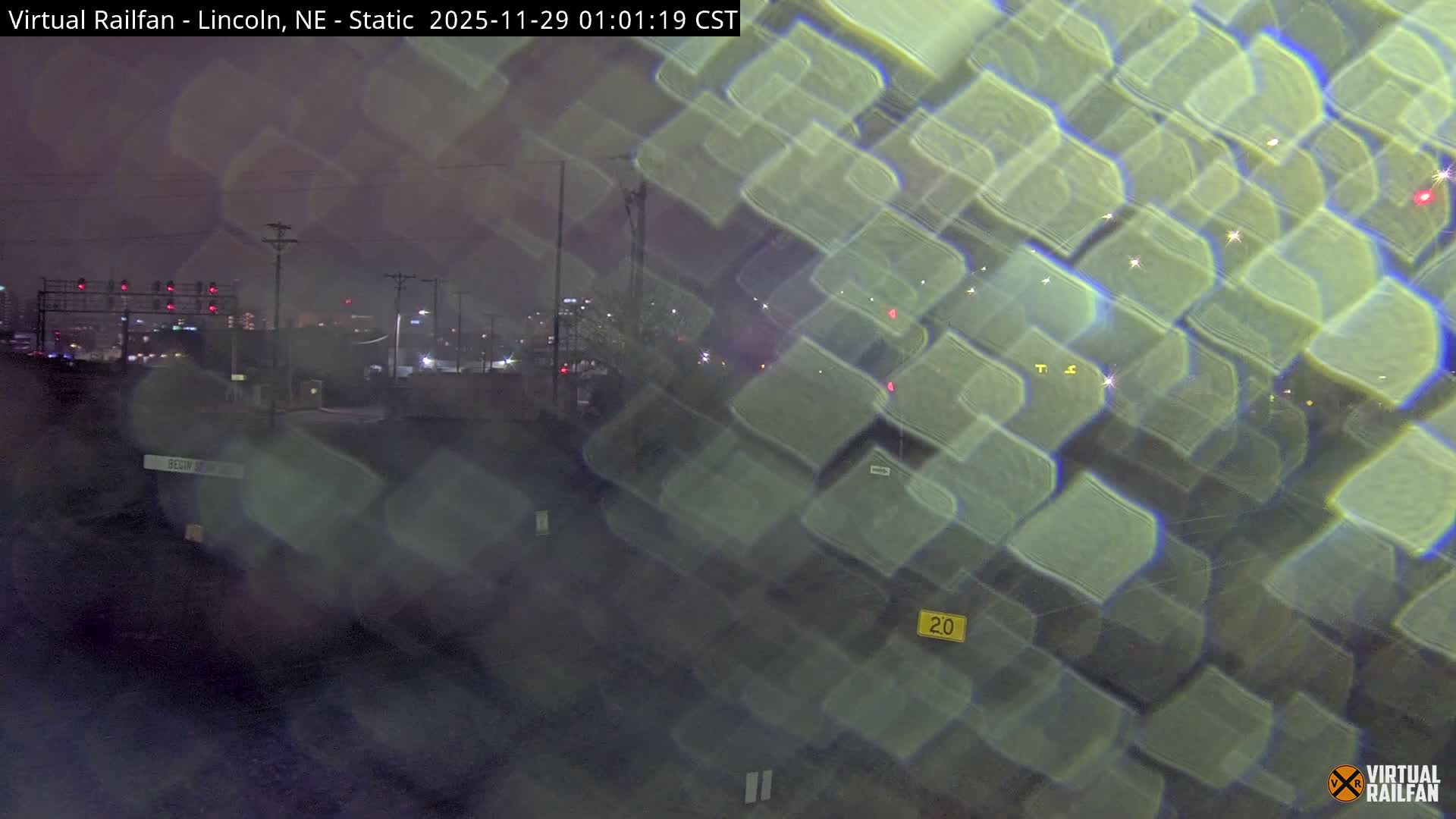 Lincoln Railroad Junction Live Cam - Lincoln, Lancaster,Nebraska, USA 