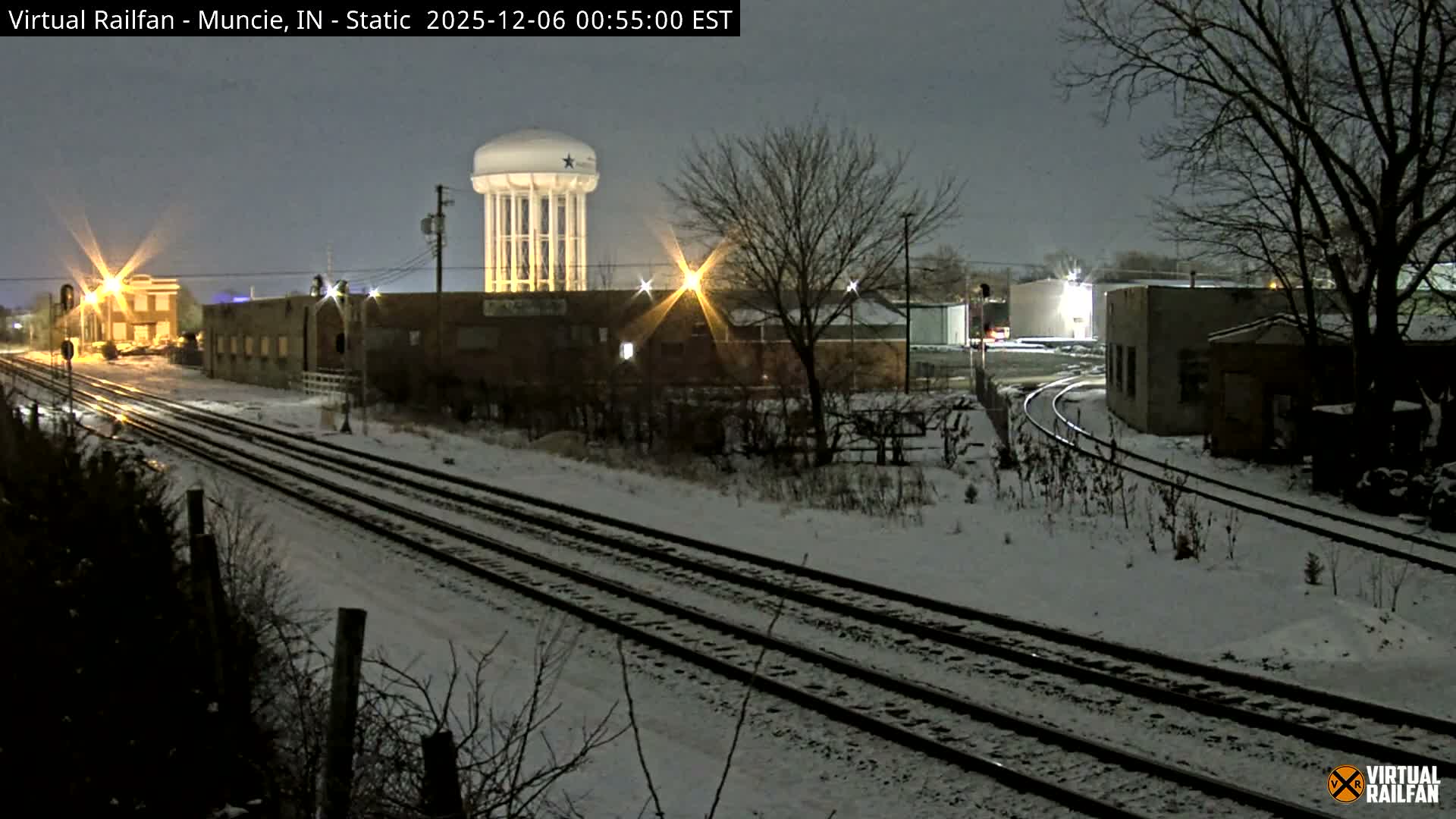 Lincoln Railroad Junction Live Cam - Lincoln, Lancaster,Nebraska, USA 