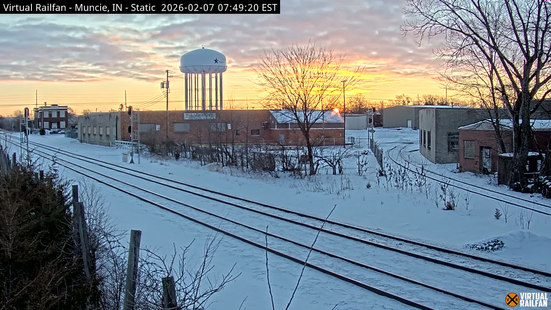 Lincoln Railroad Junction Live Cam - Lincoln, Lancaster,Nebraska, USA 