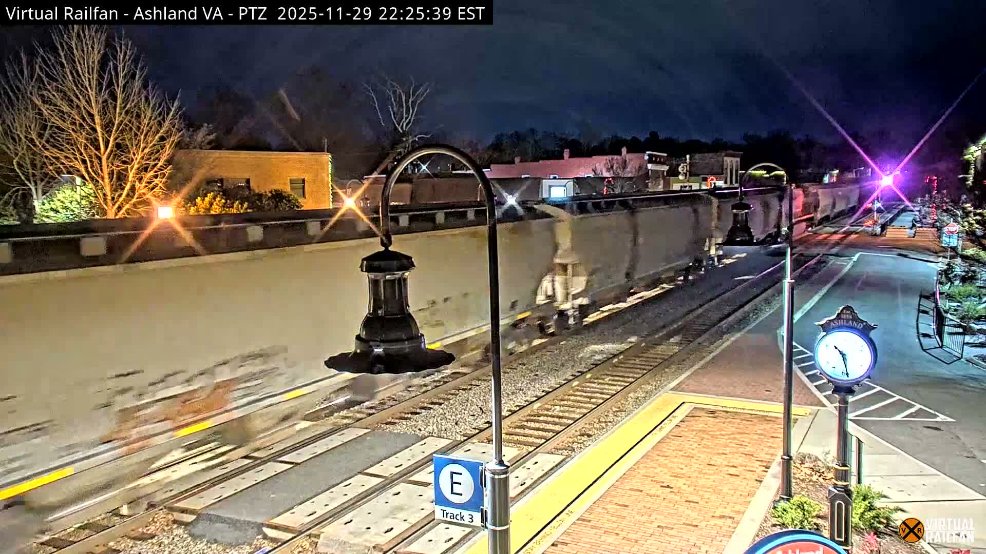 Ashland  Railroad Crossing  Live Cam -  Ashland, Hanover, Virginia, USA 