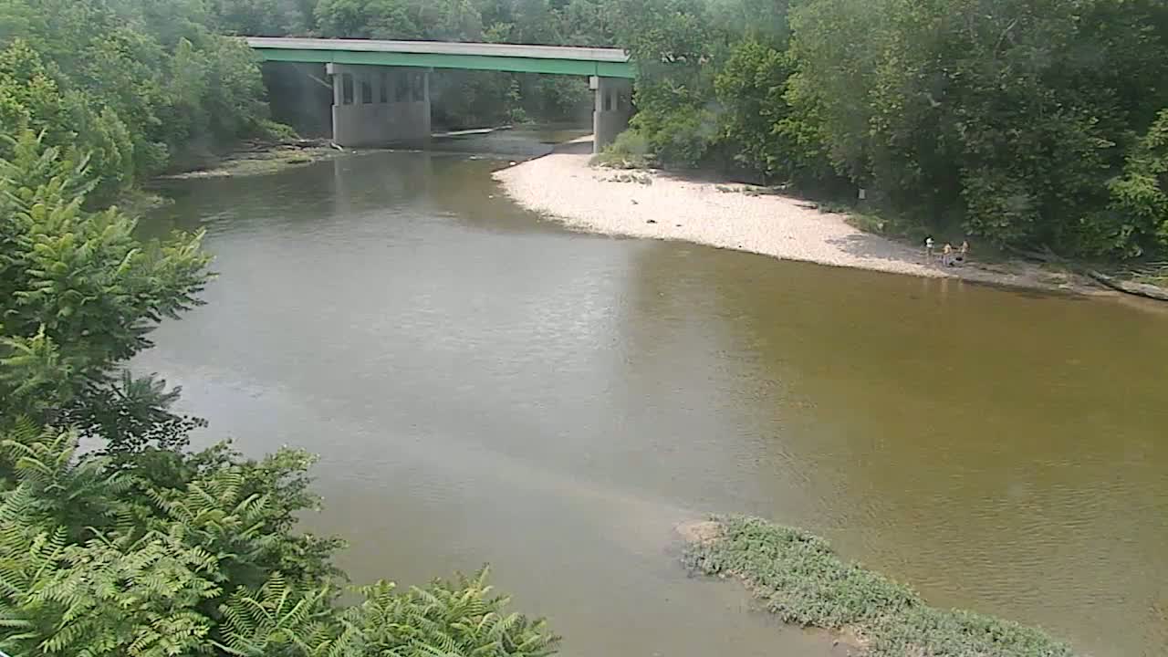 Crawfordsville Sugar Creek Live Cam - Crawfordsville, Montgomery, Indiana, USA