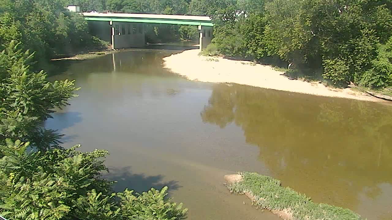 Crawfordsville Sugar Creek Live Cam - Crawfordsville, Montgomery, Indiana, USA
