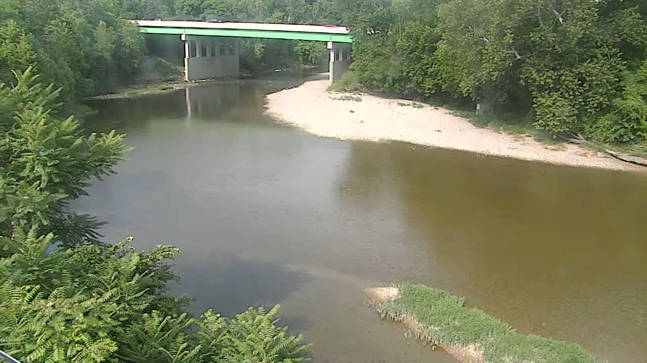 Crawfordsville Sugar Creek Live Cam - Crawfordsville, Montgomery, Indiana, USA
