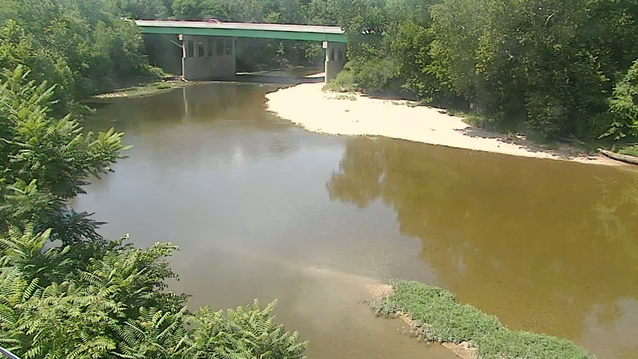 Crawfordsville Sugar Creek Live Cam - Crawfordsville, Montgomery, Indiana, USA