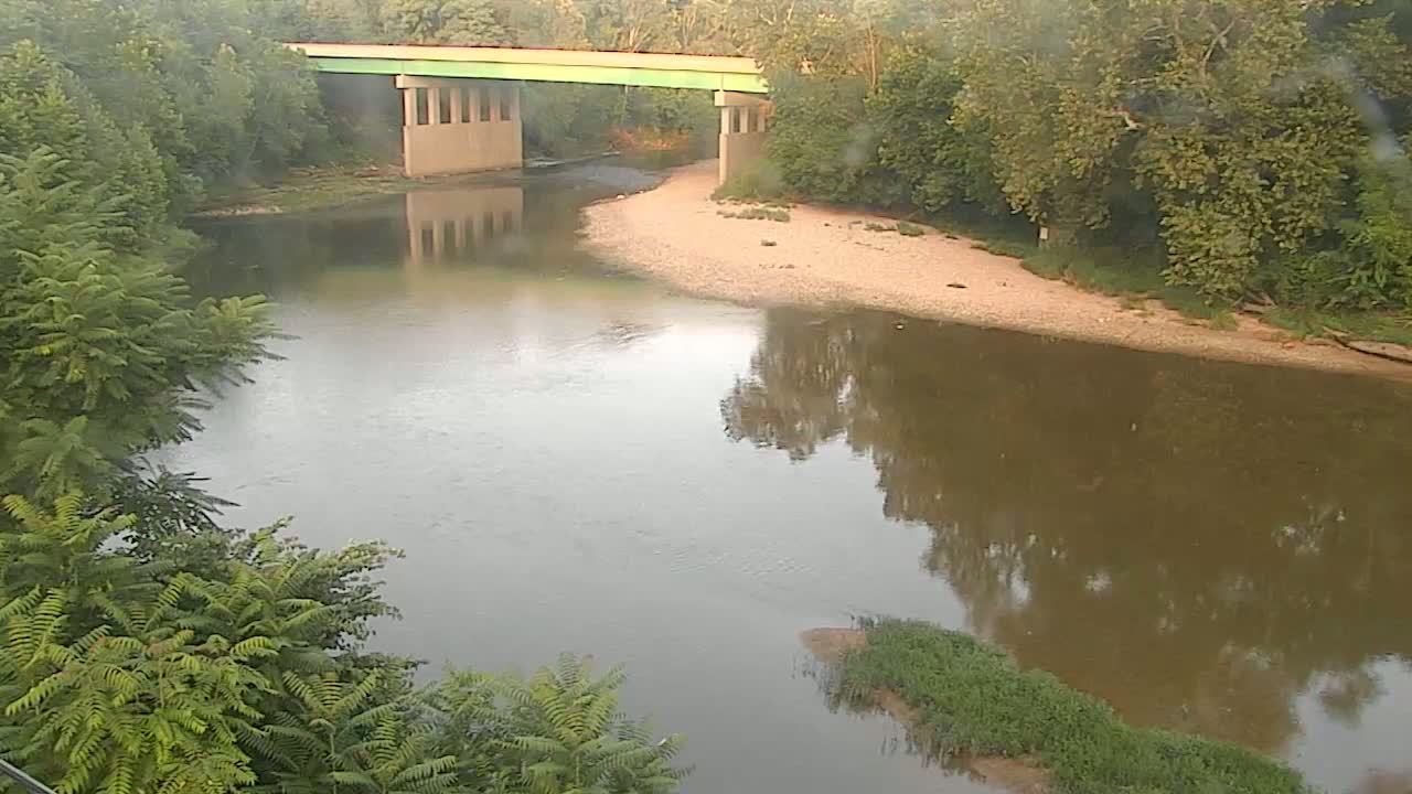 Crawfordsville Sugar Creek Live Cam - Crawfordsville, Montgomery, Indiana, USA