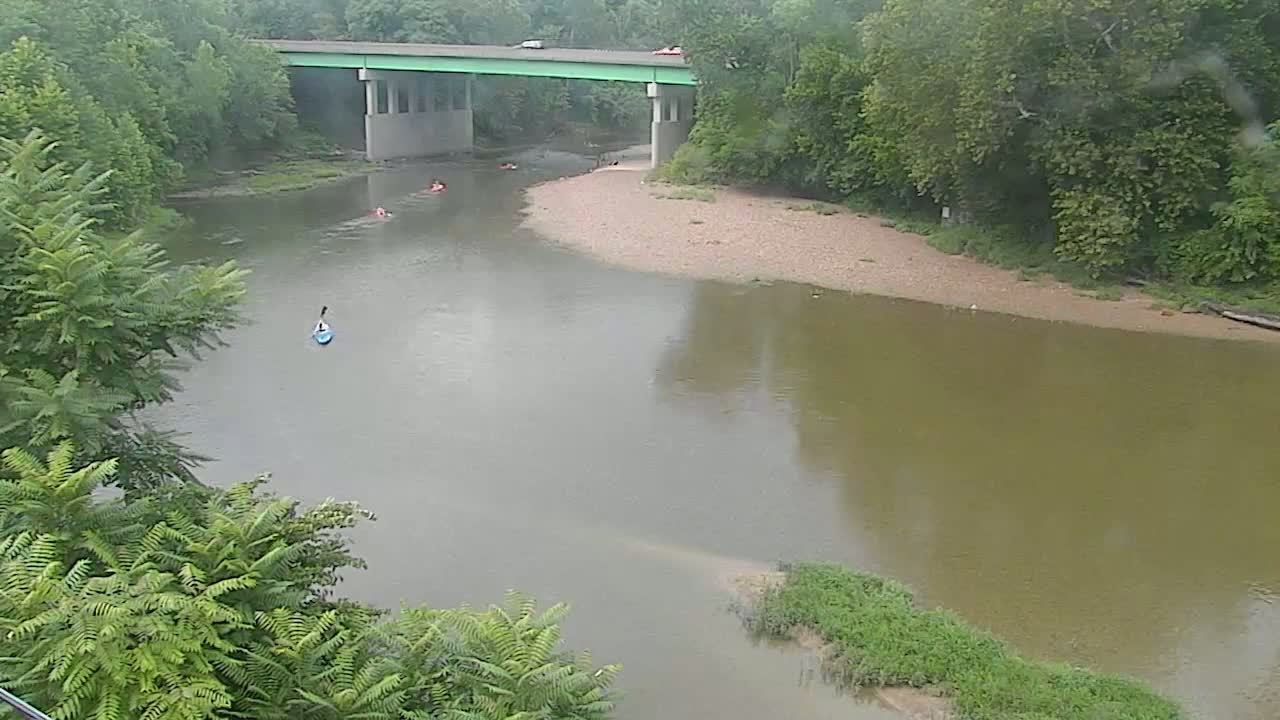 Crawfordsville Sugar Creek Live Cam - Crawfordsville, Montgomery, Indiana, USA