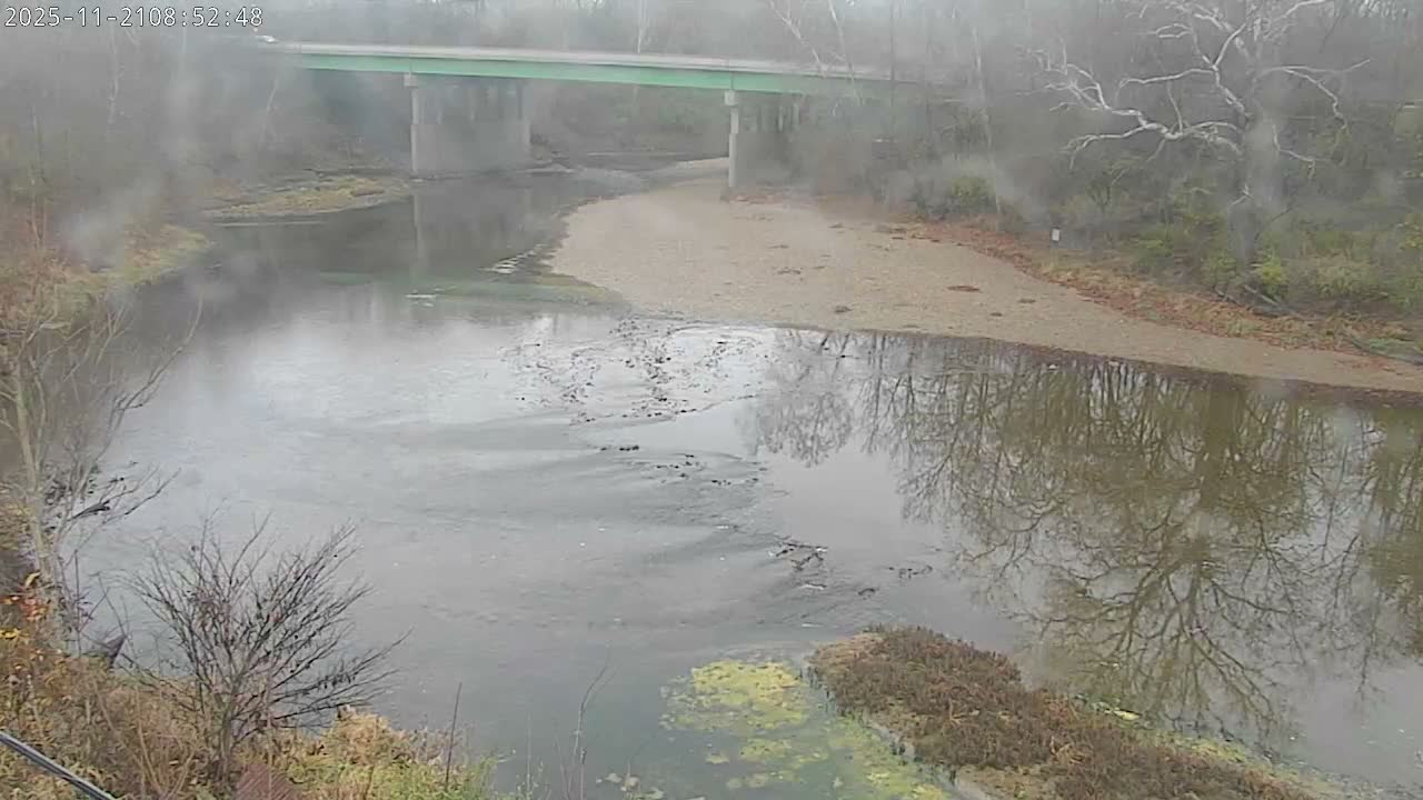 Crawfordsville Sugar Creek Live Cam - Crawfordsville, Montgomery, Indiana, USA