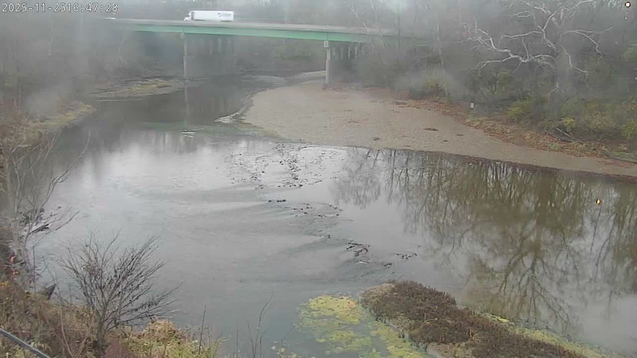 Crawfordsville Sugar Creek Live Cam - Crawfordsville, Montgomery, Indiana, USA