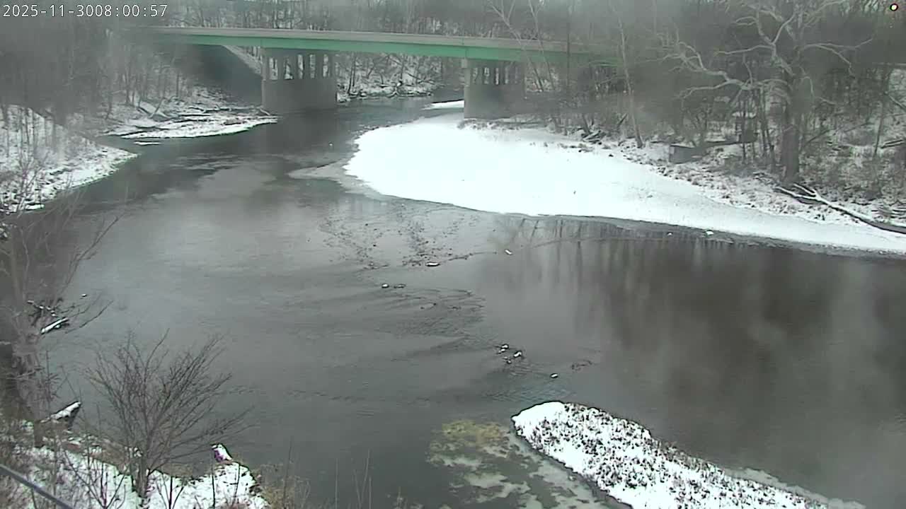 Crawfordsville Sugar Creek Live Cam - Crawfordsville, Montgomery, Indiana, USA
