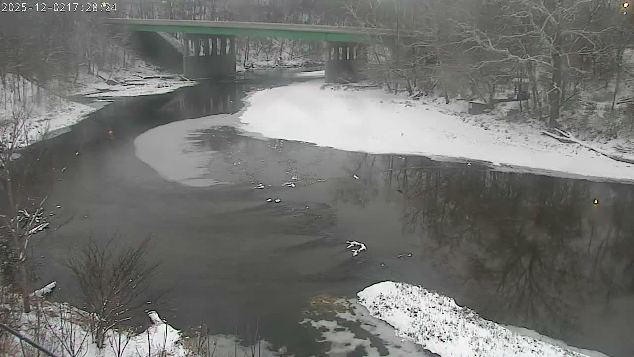 Crawfordsville Sugar Creek Live Cam - Crawfordsville, Montgomery, Indiana, USA